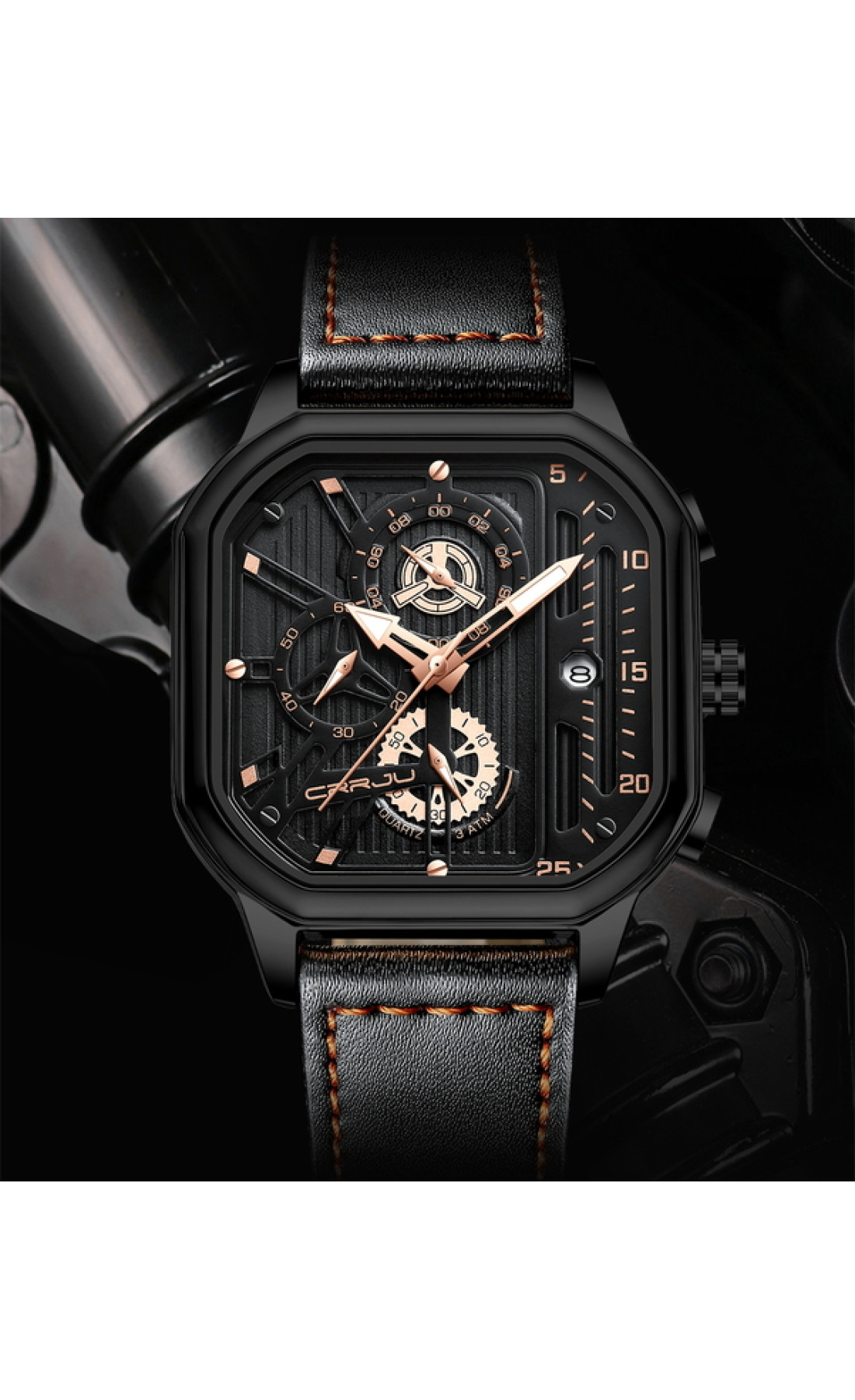 Чоловічий годинник  Crrju Faust