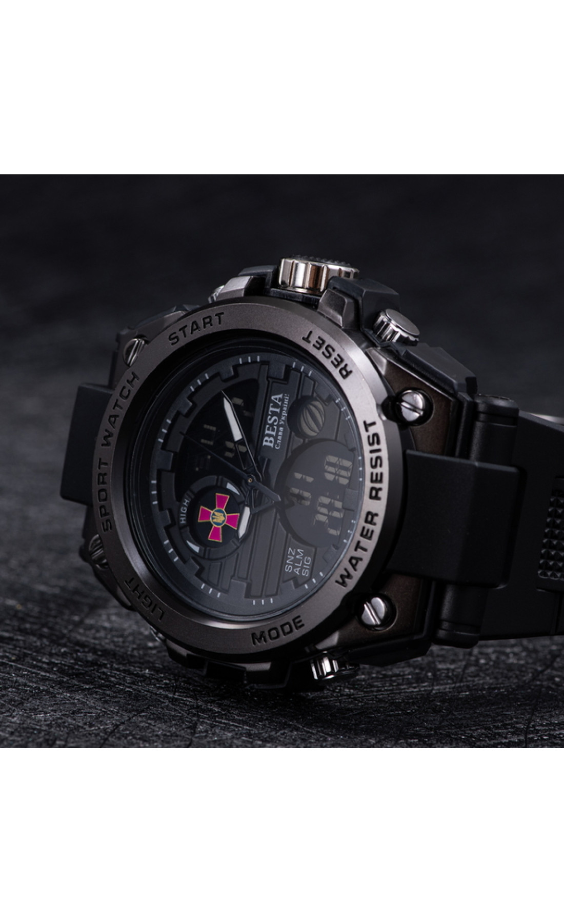 Чоловічий годинник  Besta Tattoo ЗСУ