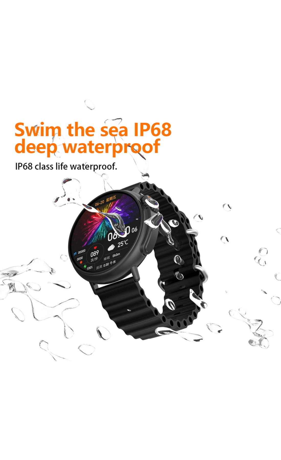 Смарт годинник  Smart Plane Black