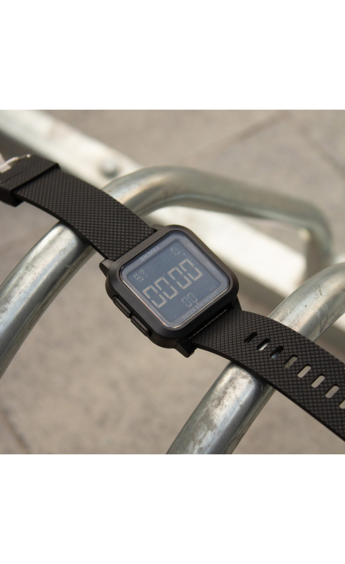 Чоловічий годинник  Skmei Chess Black