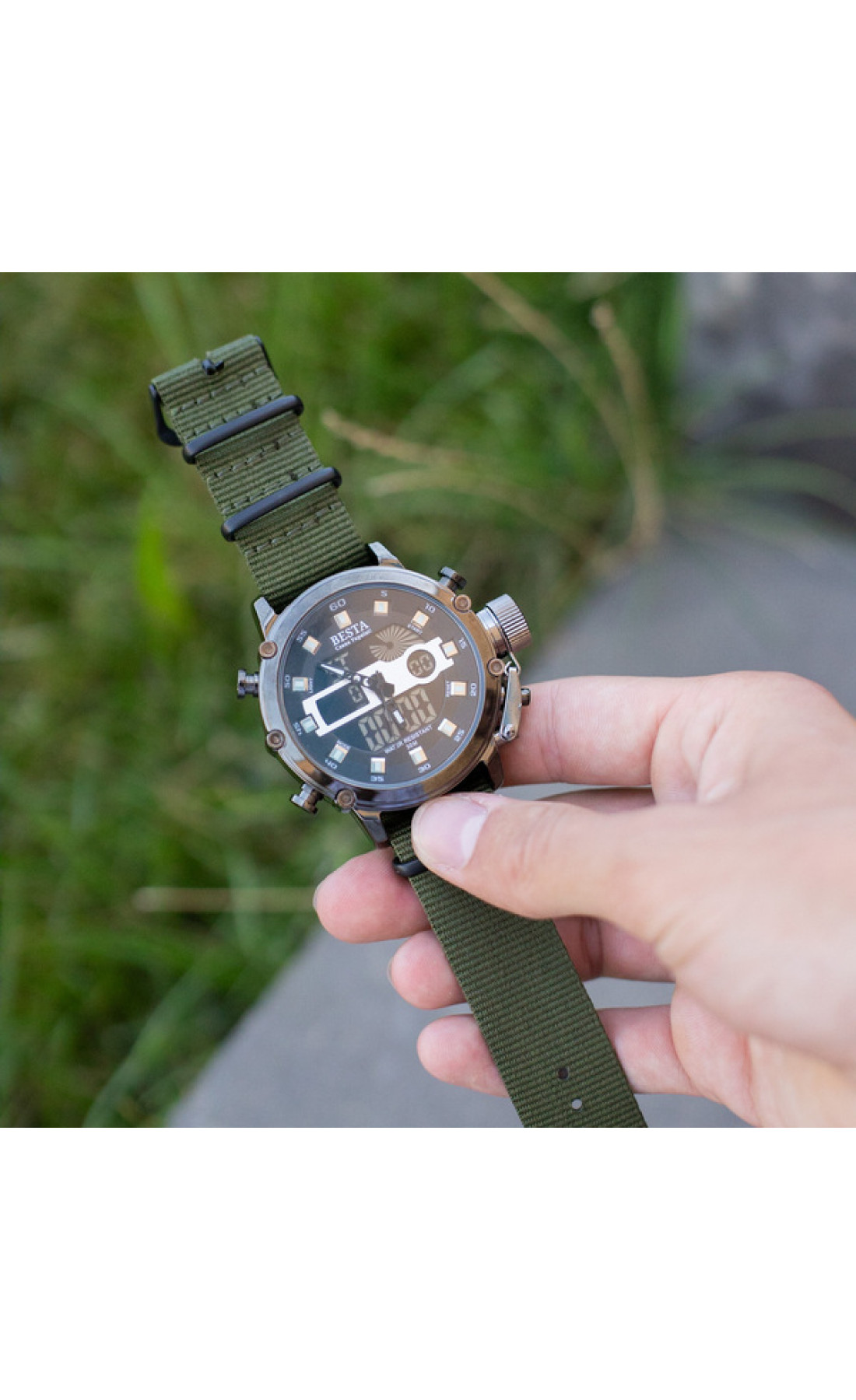 Чоловічий годинник  Besta Prof Green