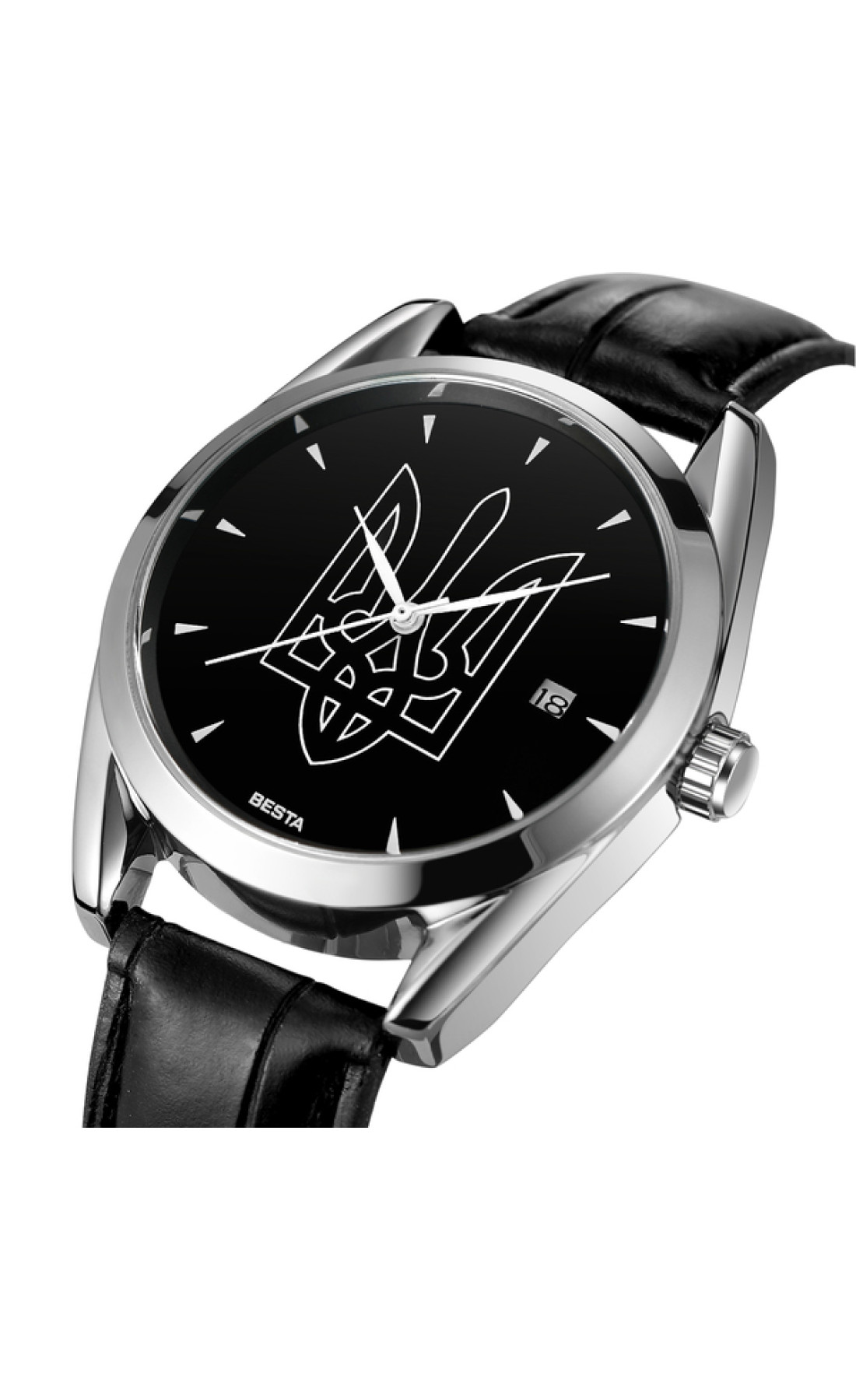 Чоловічий годинник  Besta Tryzub Leather