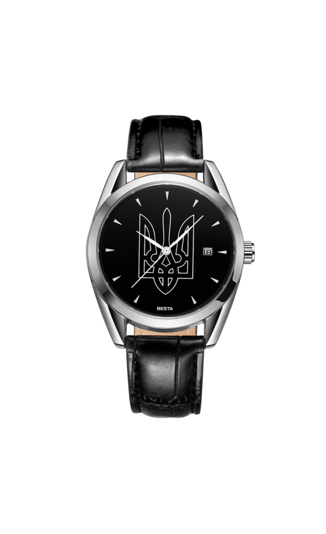 Чоловічий годинник  Besta Tryzub Leather