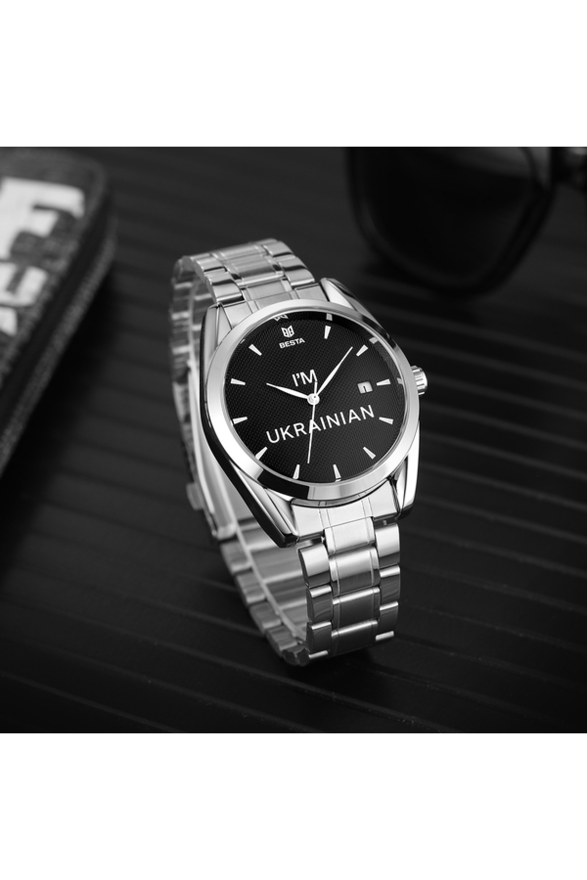 Чоловічий годинник  Besta I am Ukrainian
