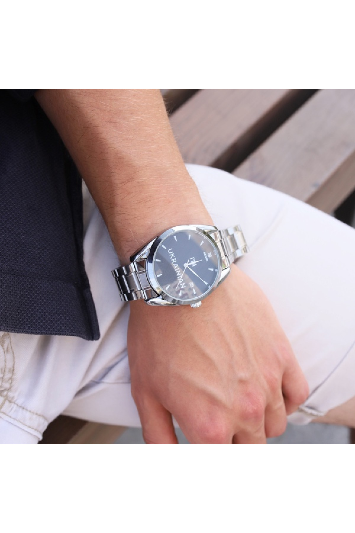 Чоловічий годинник  Besta I am Ukrainian