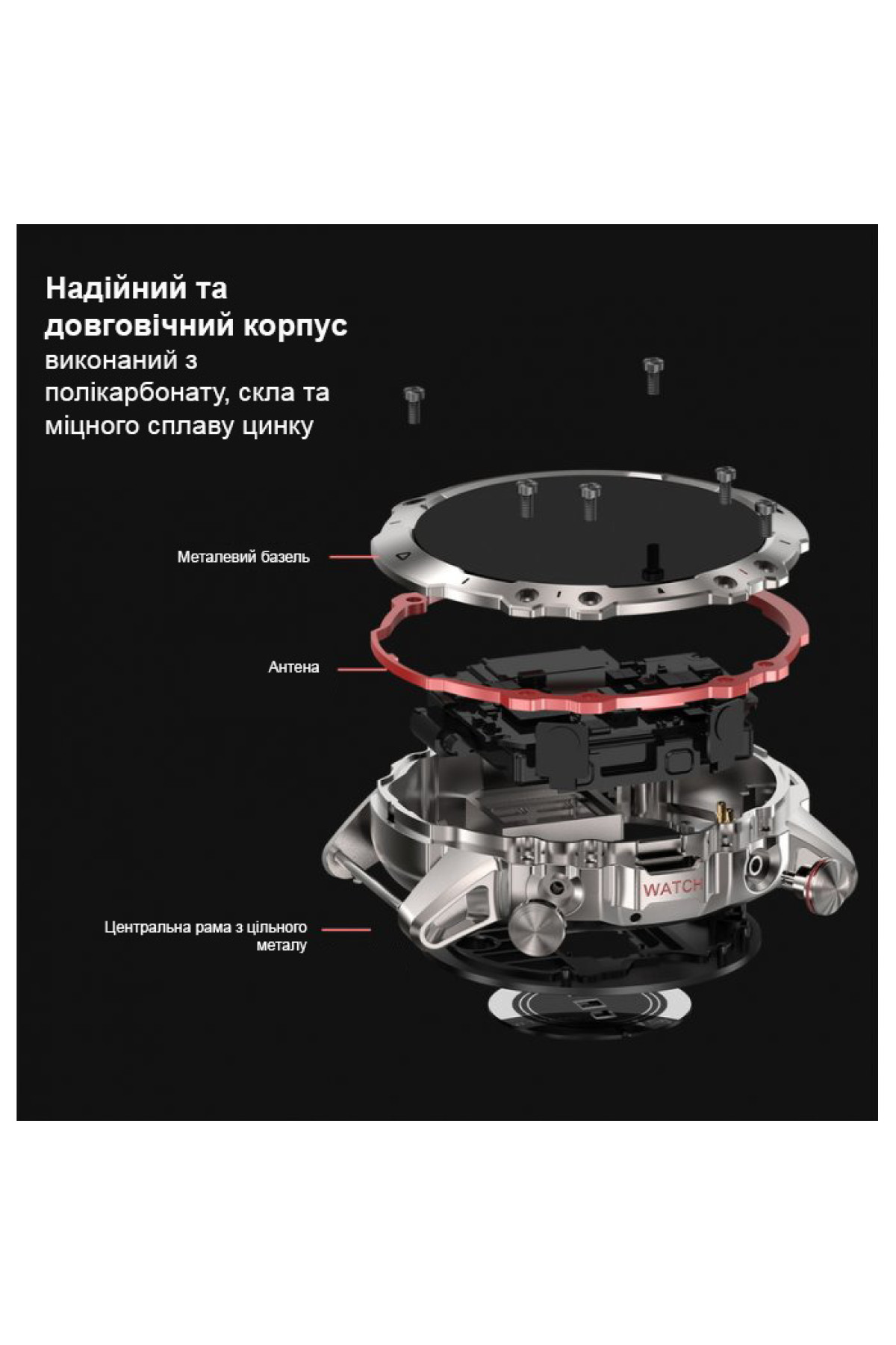 Смарт годинник  Smart Forest Pro Black