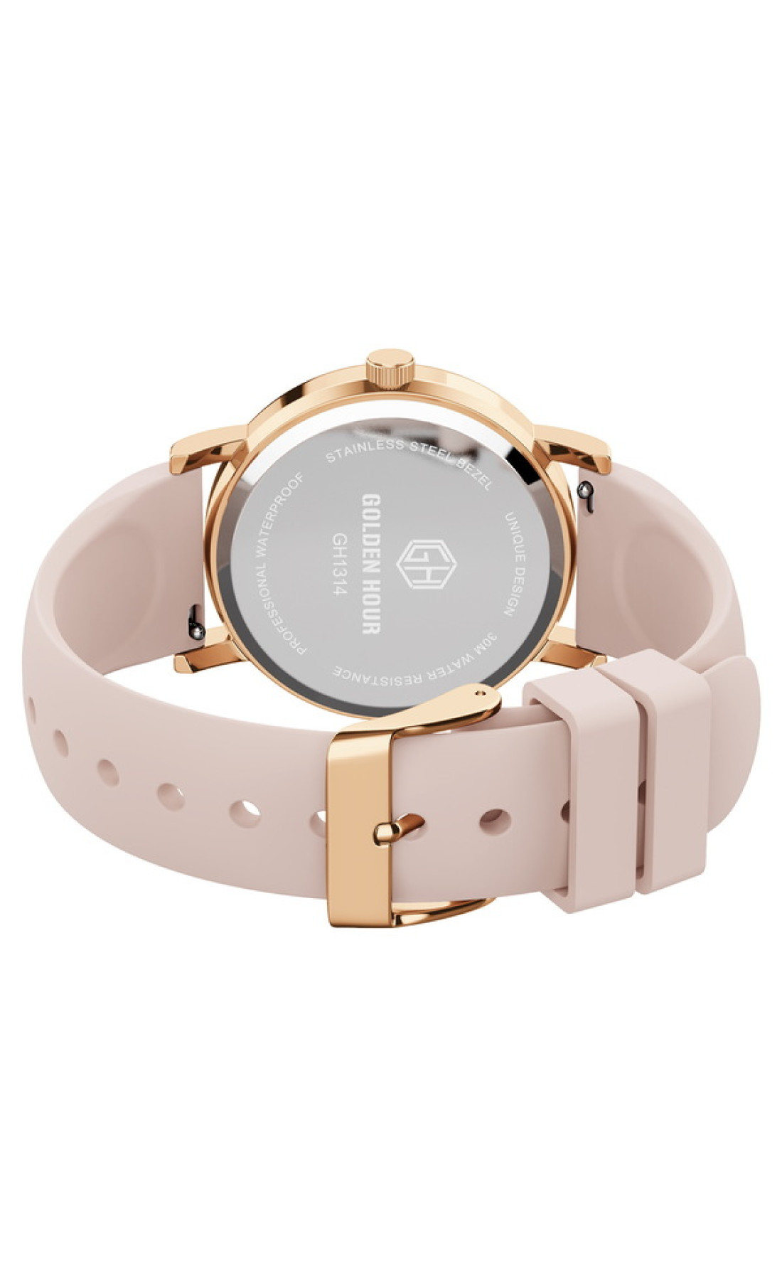 Жіночий годинник  GoldenHour Trend Pink