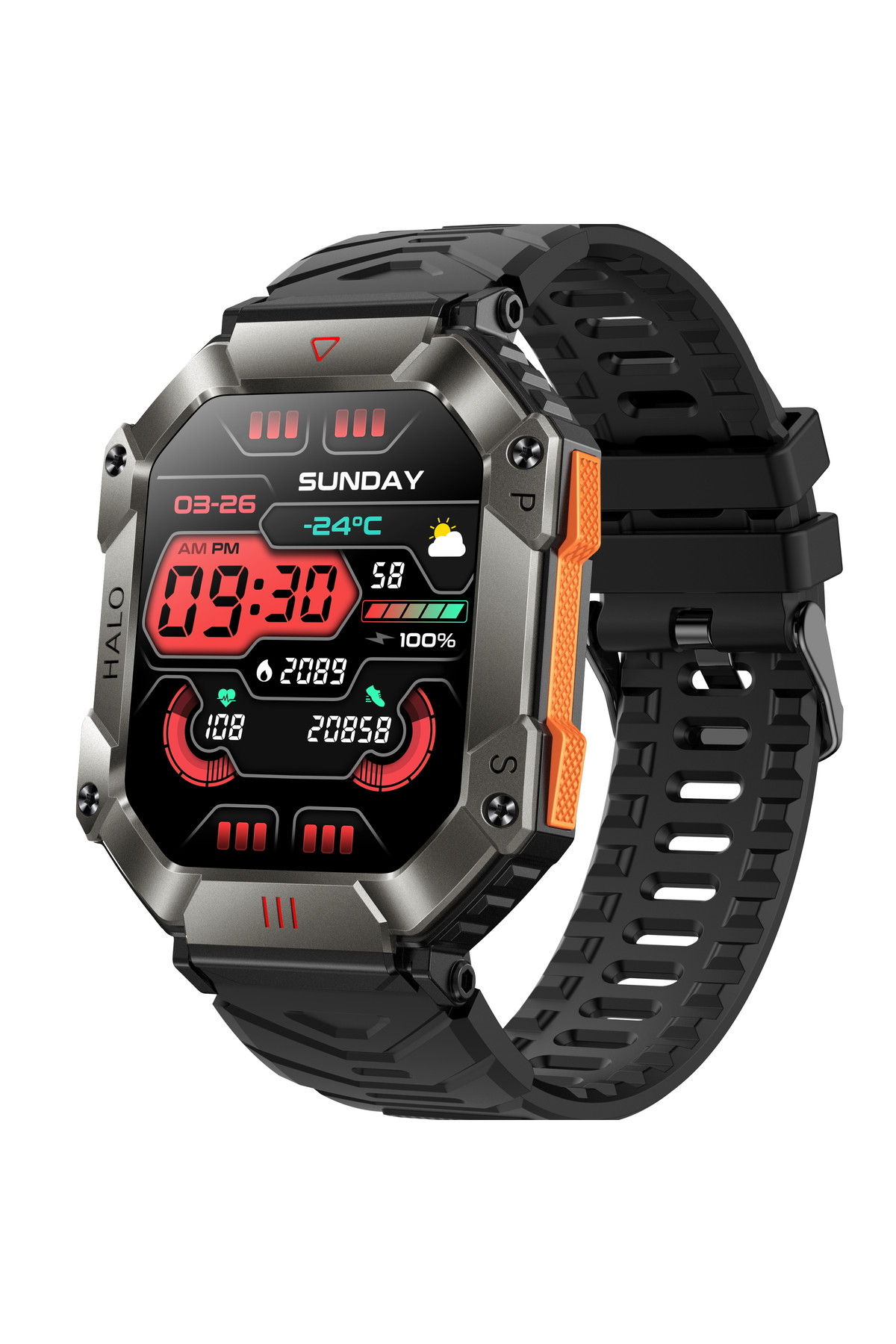 Смарт годинник  Smart Racer K+ Black з компасом