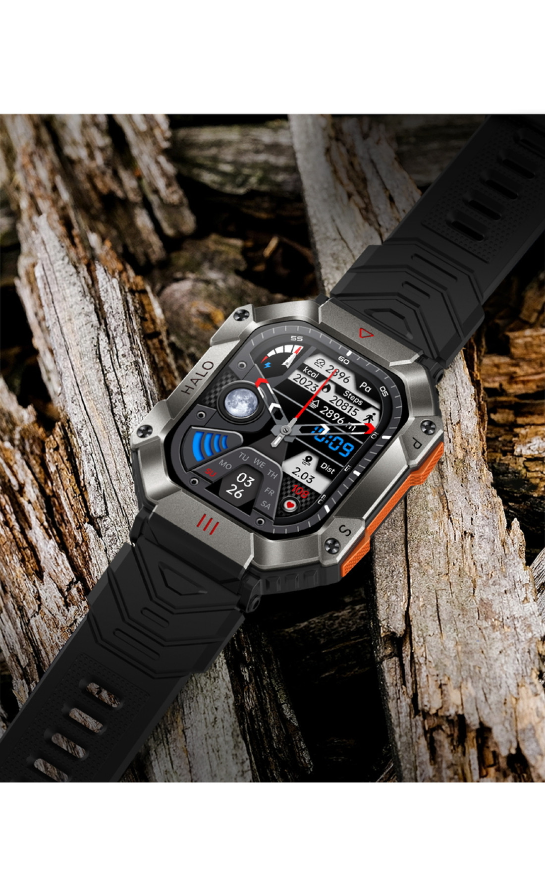 Смарт годинник  Smart Racer K+ Black з компасом