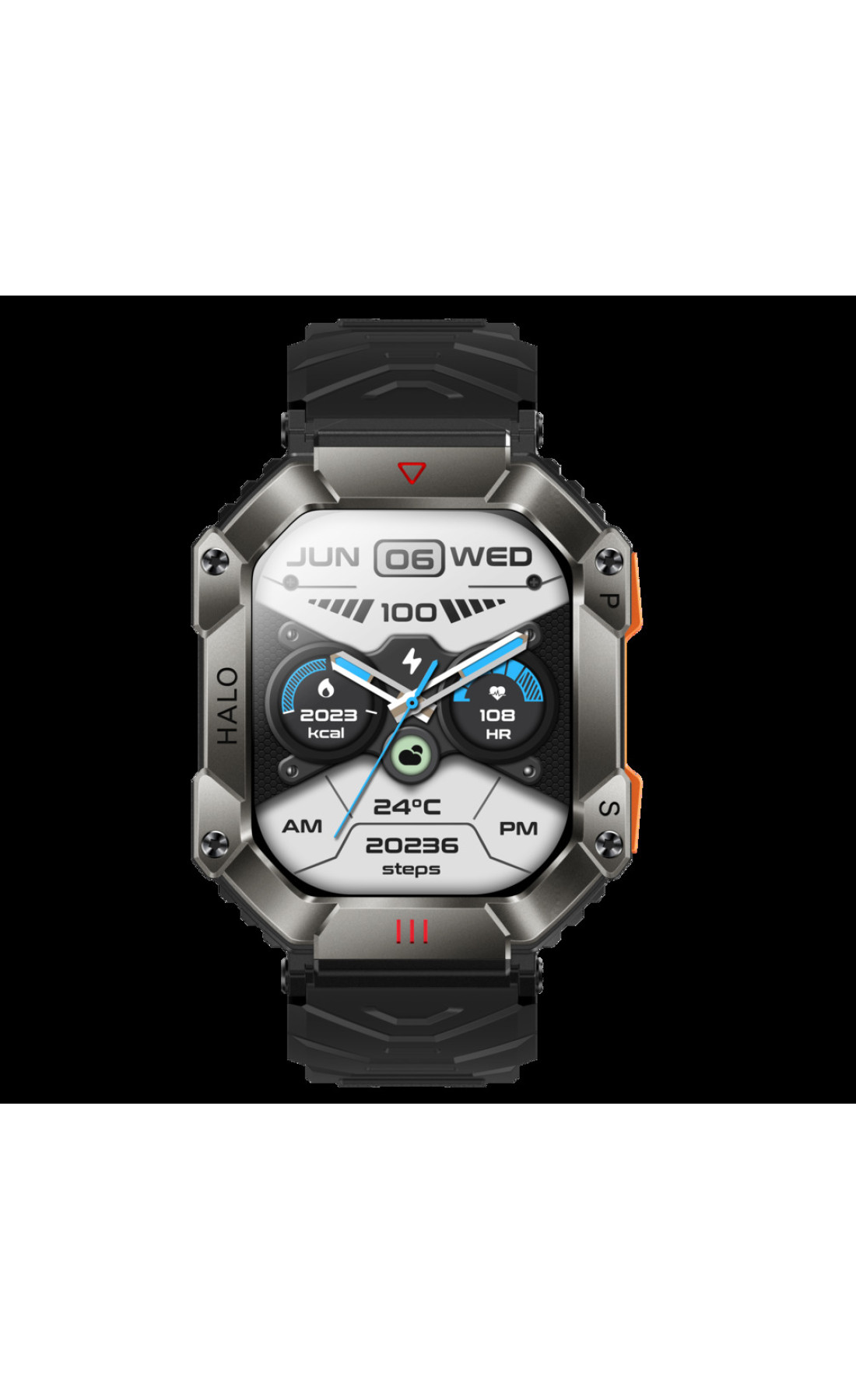 Смарт годинник  Smart Racer K+ Black з компасом