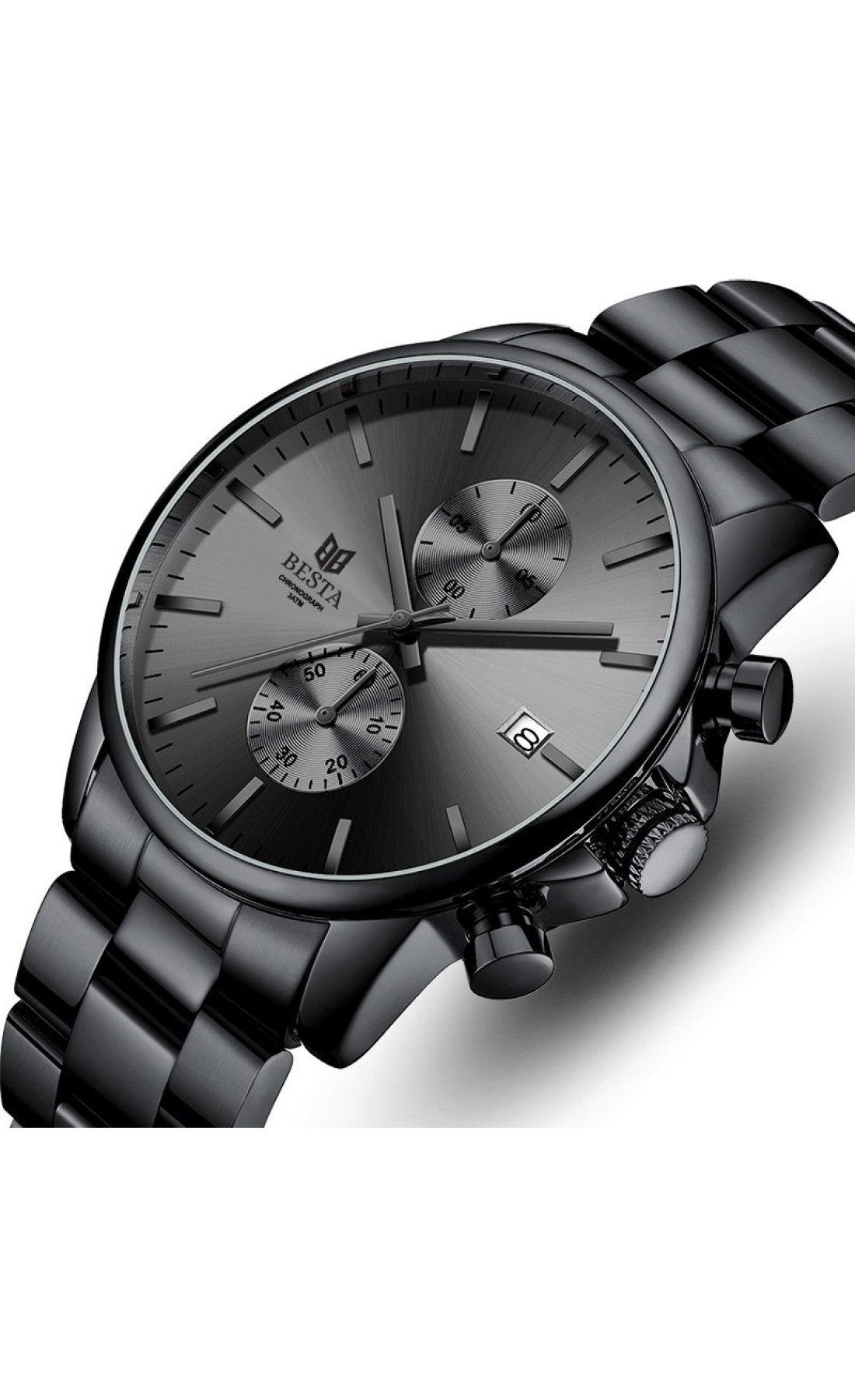 Чоловічий годинник  Besta Mars Black