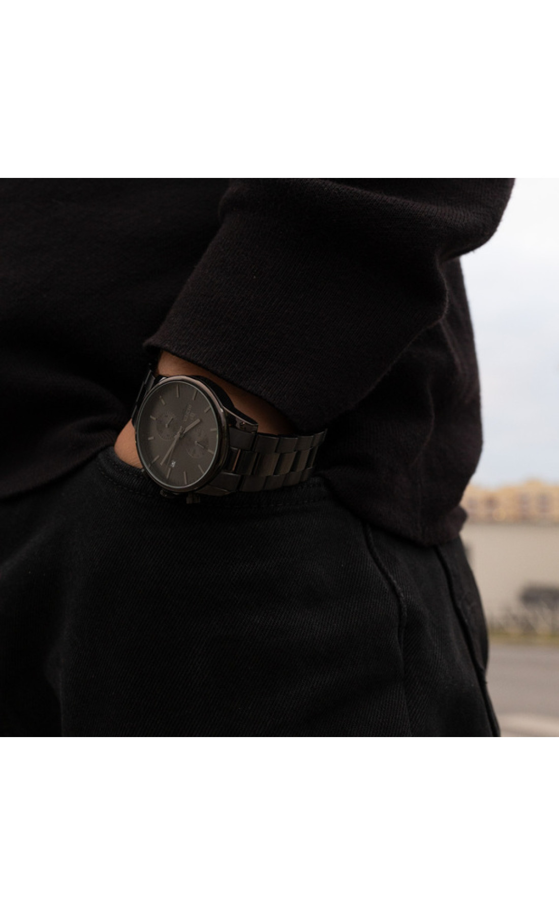 Чоловічий годинник  Besta Mars Black