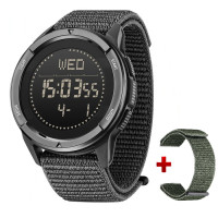 Чоловічий годинник  North Edge Alps Black з компасом, 2 ремінці