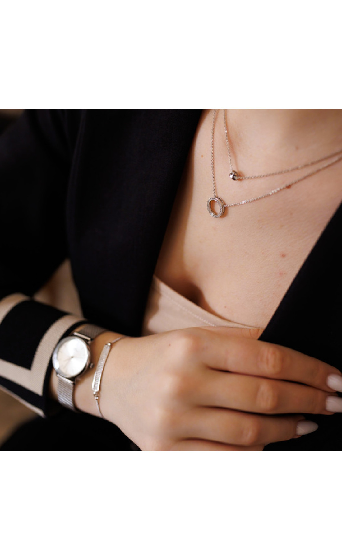 Жіночий годинник  Baosaili BOX IBSO Silver