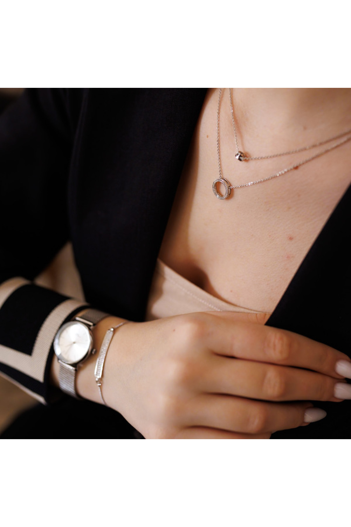 Жіночий годинник  Baosaili BOX IBSO Silver