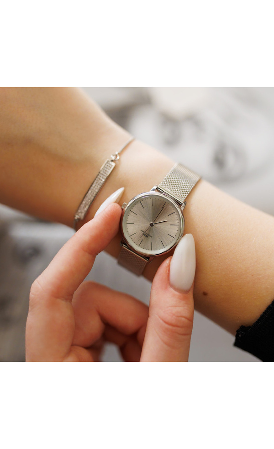 Жіночий годинник  Baosaili BOX IBSO Silver