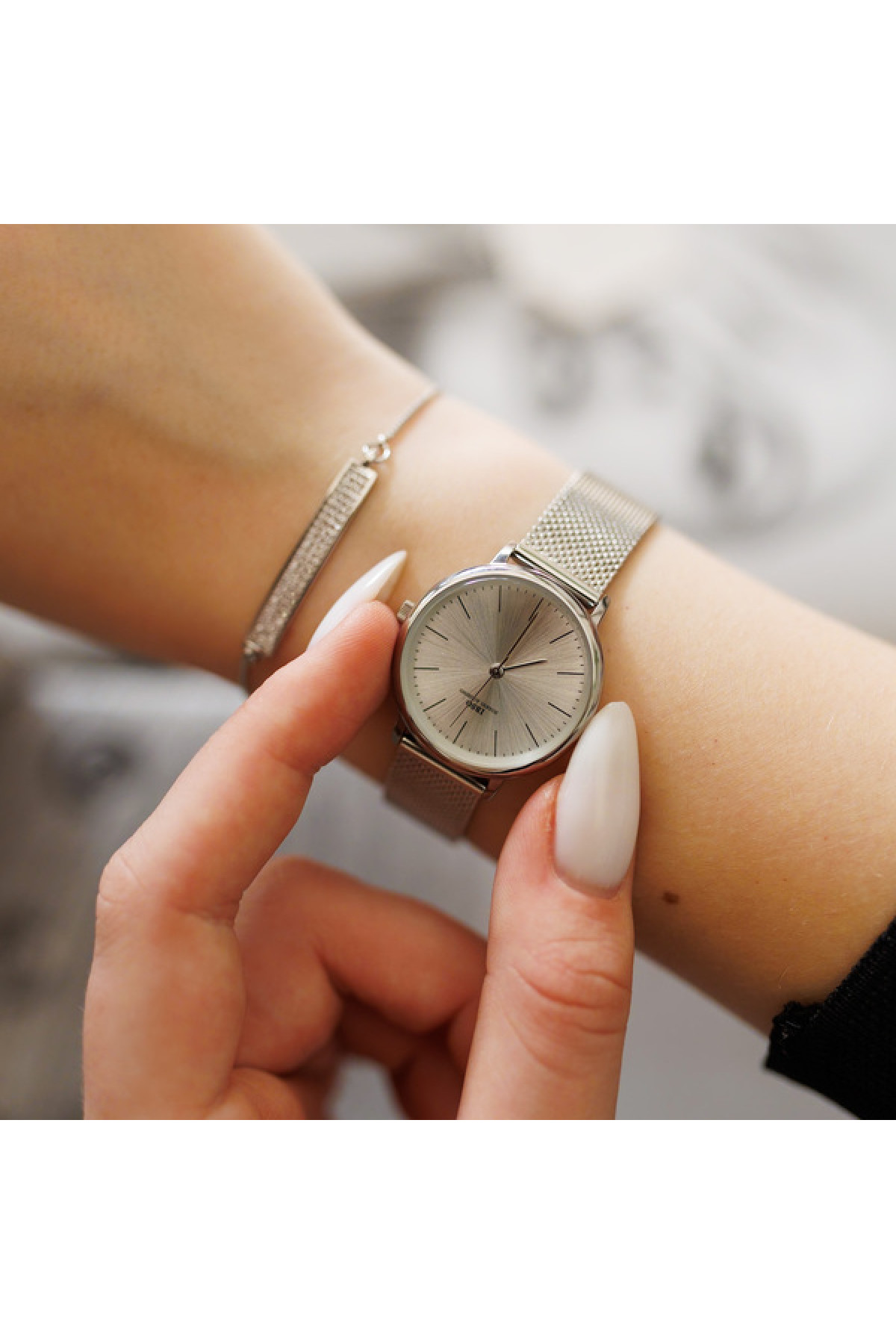 Жіночий годинник  Baosaili BOX IBSO Silver