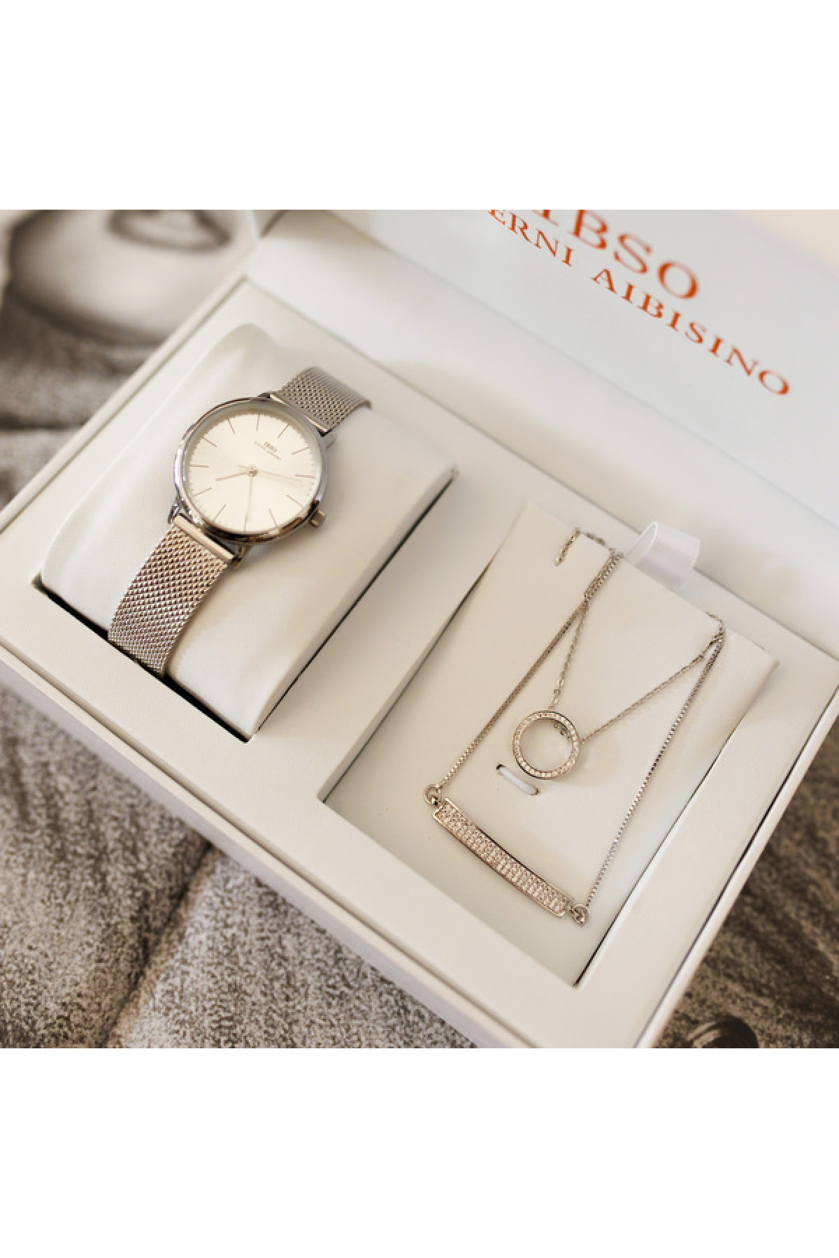 Жіночий годинник  Baosaili BOX IBSO Silver