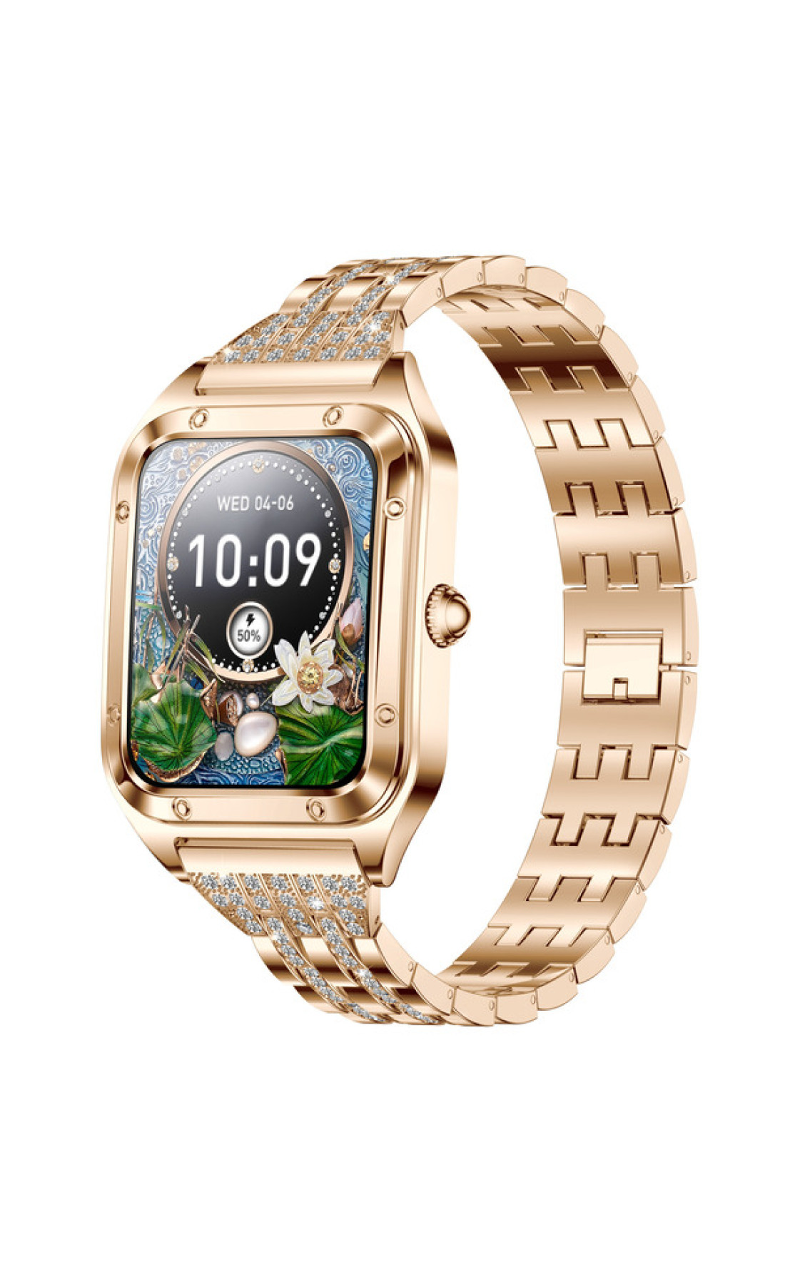 Смарт годинник  Smart Flower New Gold, 2 ремінці