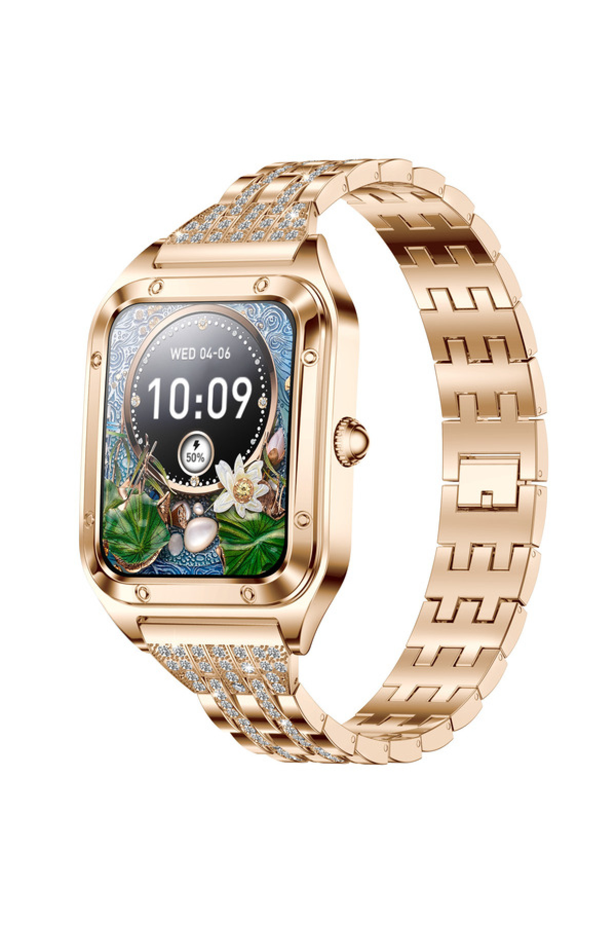 Смарт годинник  Smart Flower New Gold, 2 ремінці