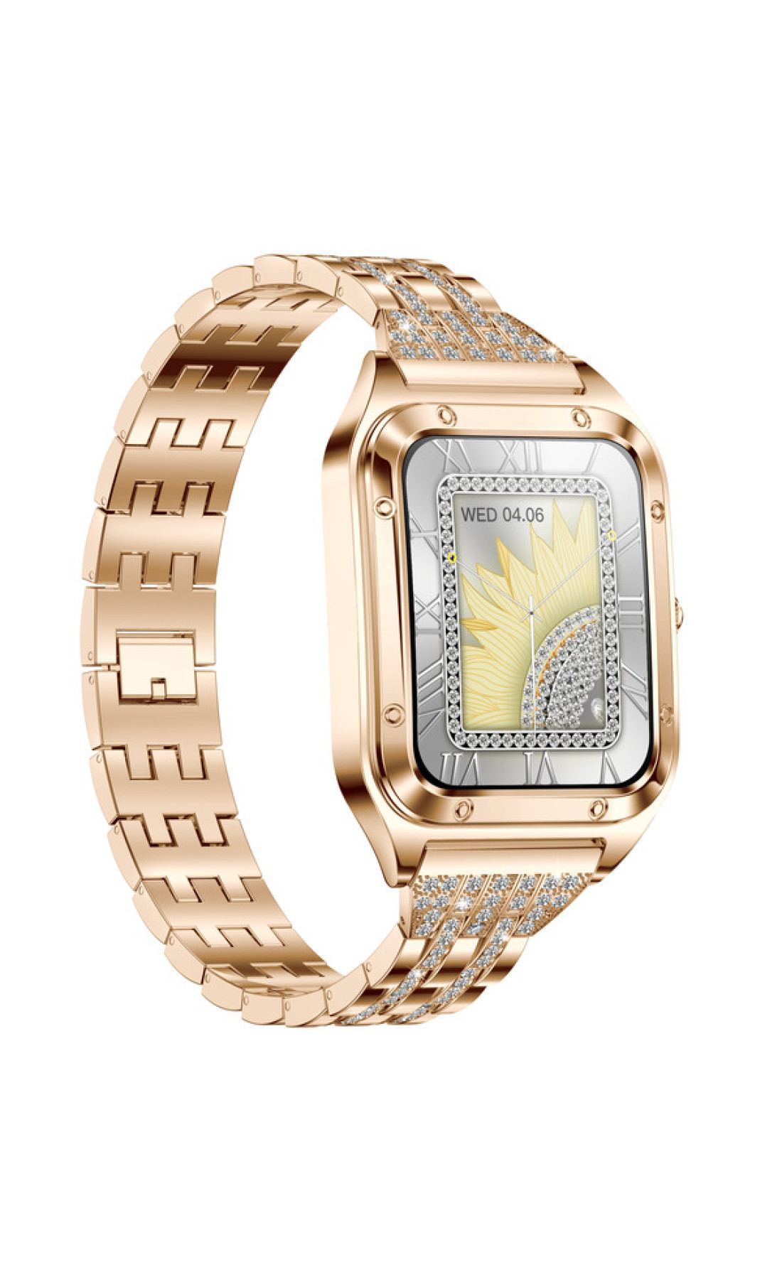 Смарт годинник  Smart Flower New Gold, 2 ремінці