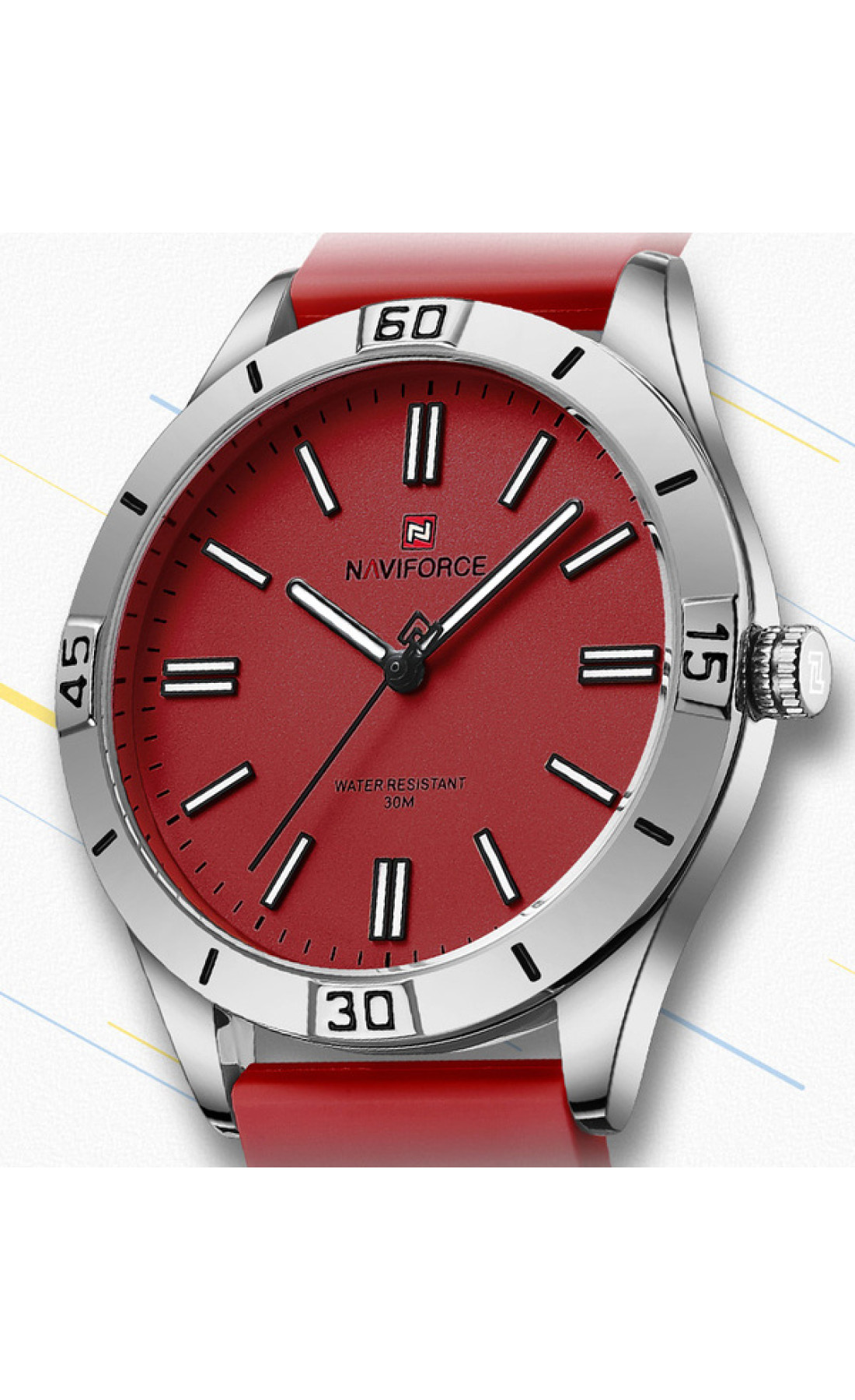 Жіночий годинник  Naviforce Bagira Bordo