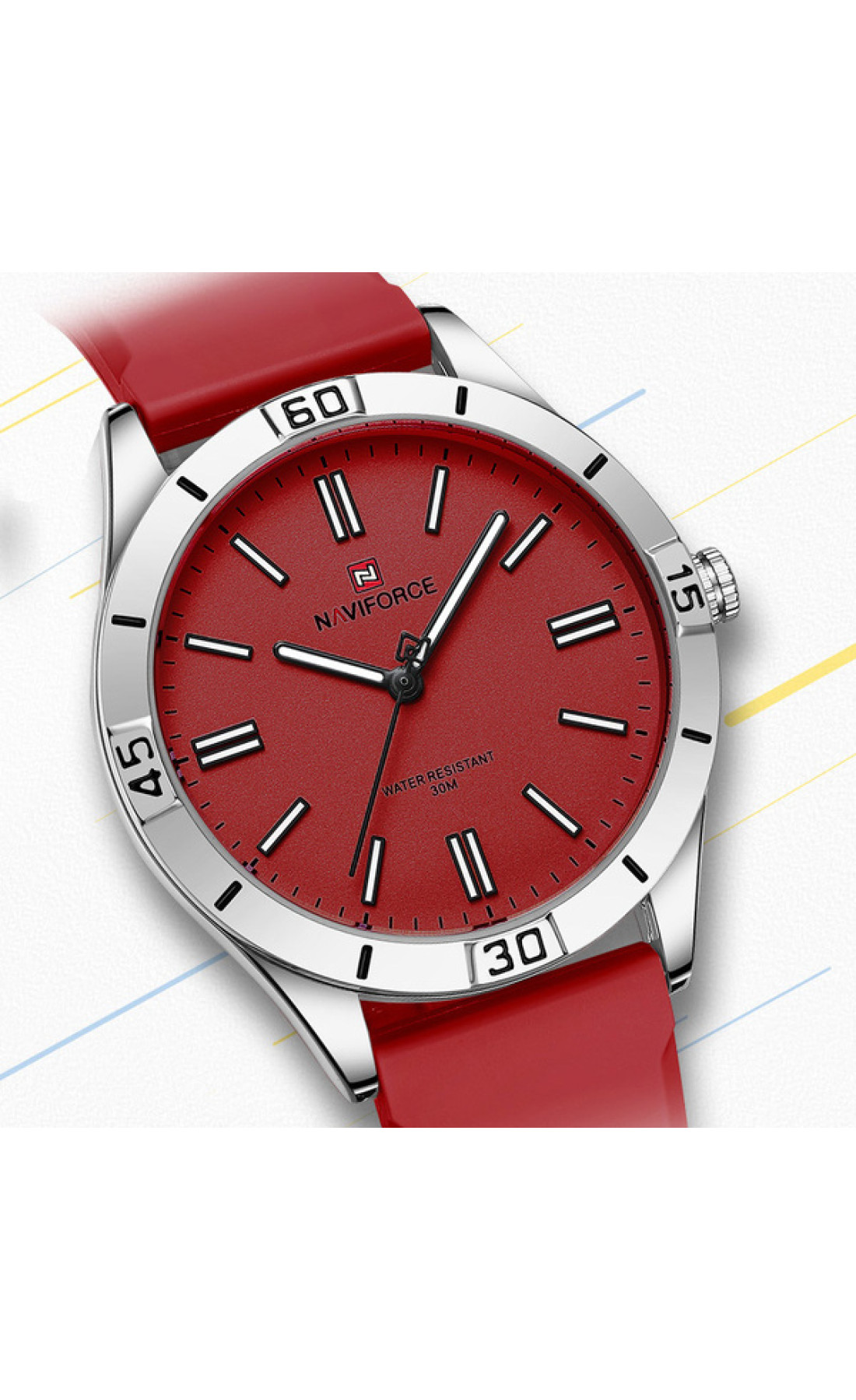 Жіночий годинник  Naviforce Bagira Bordo