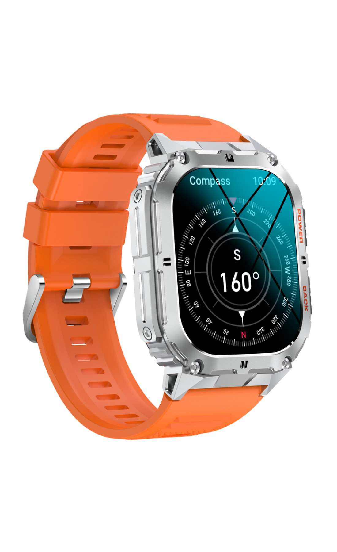 Смарт годинник  Smart Respect X Silver з компасом