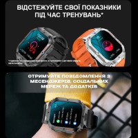 Смарт годинник  Smart Respect X Silver з компасом