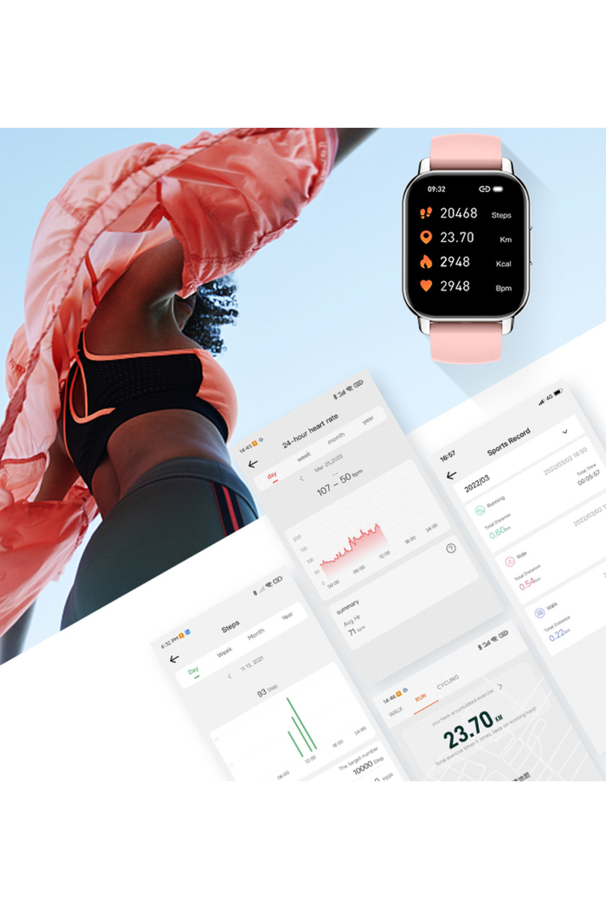 Смарт годинник  Smart Kiss Pro Gold