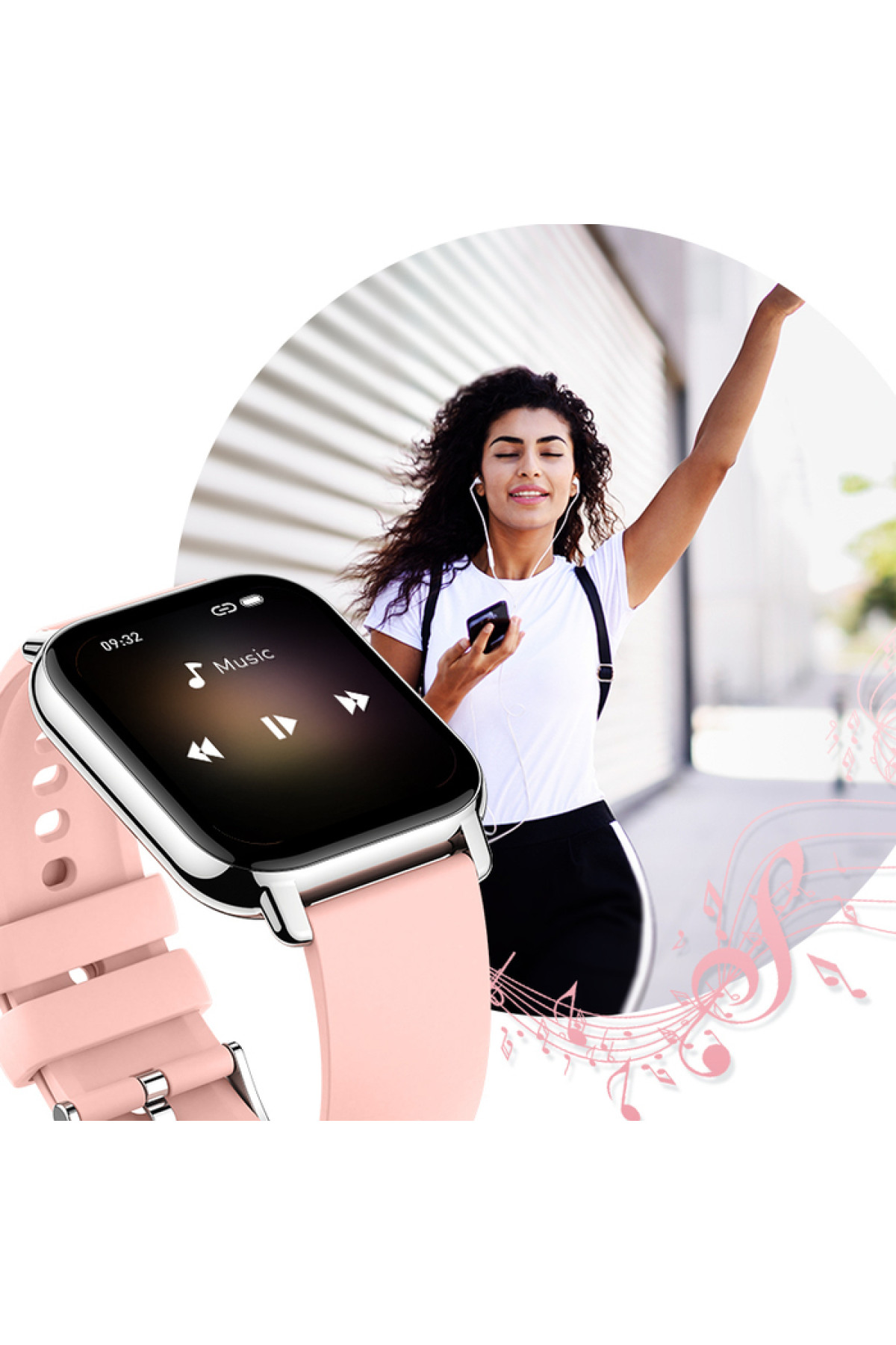 Смарт годинник  Smart Kiss Pro Gold