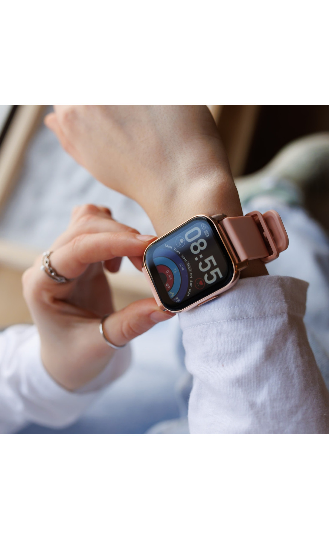 Смарт годинник  Smart Kiss Pro Gold