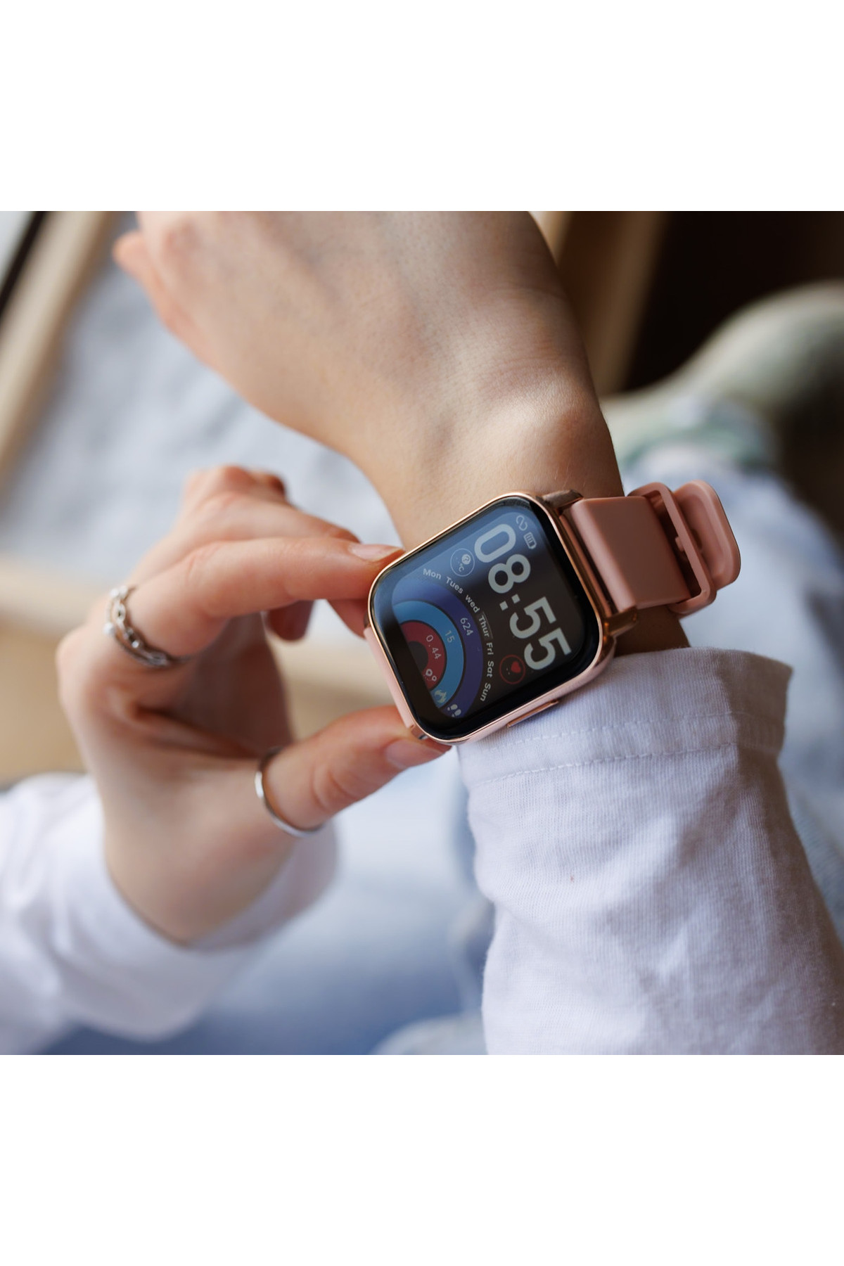 Смарт годинник  Smart Kiss Pro Gold