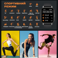 Смарт годинник  Smart Kiss Pro Gold