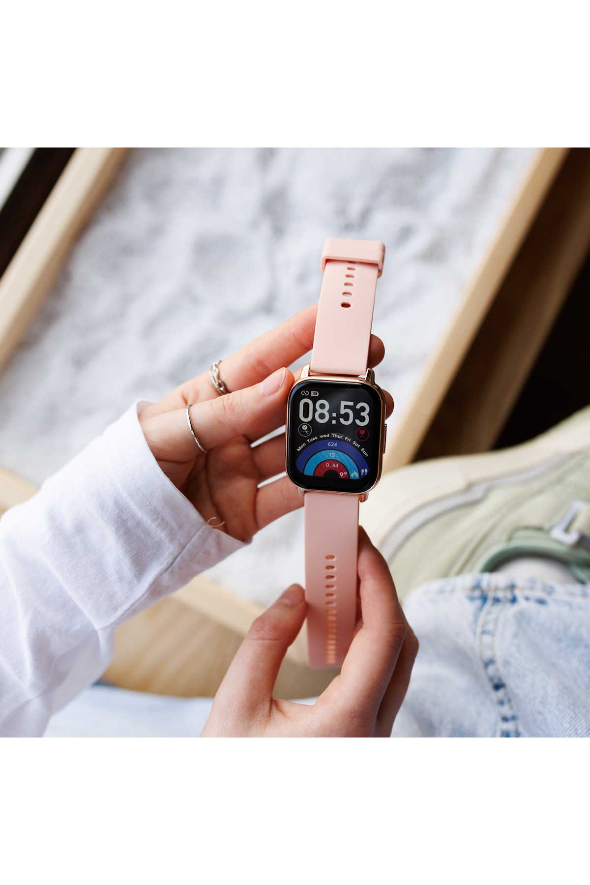 Смарт годинник  Smart Kiss Pro Gold