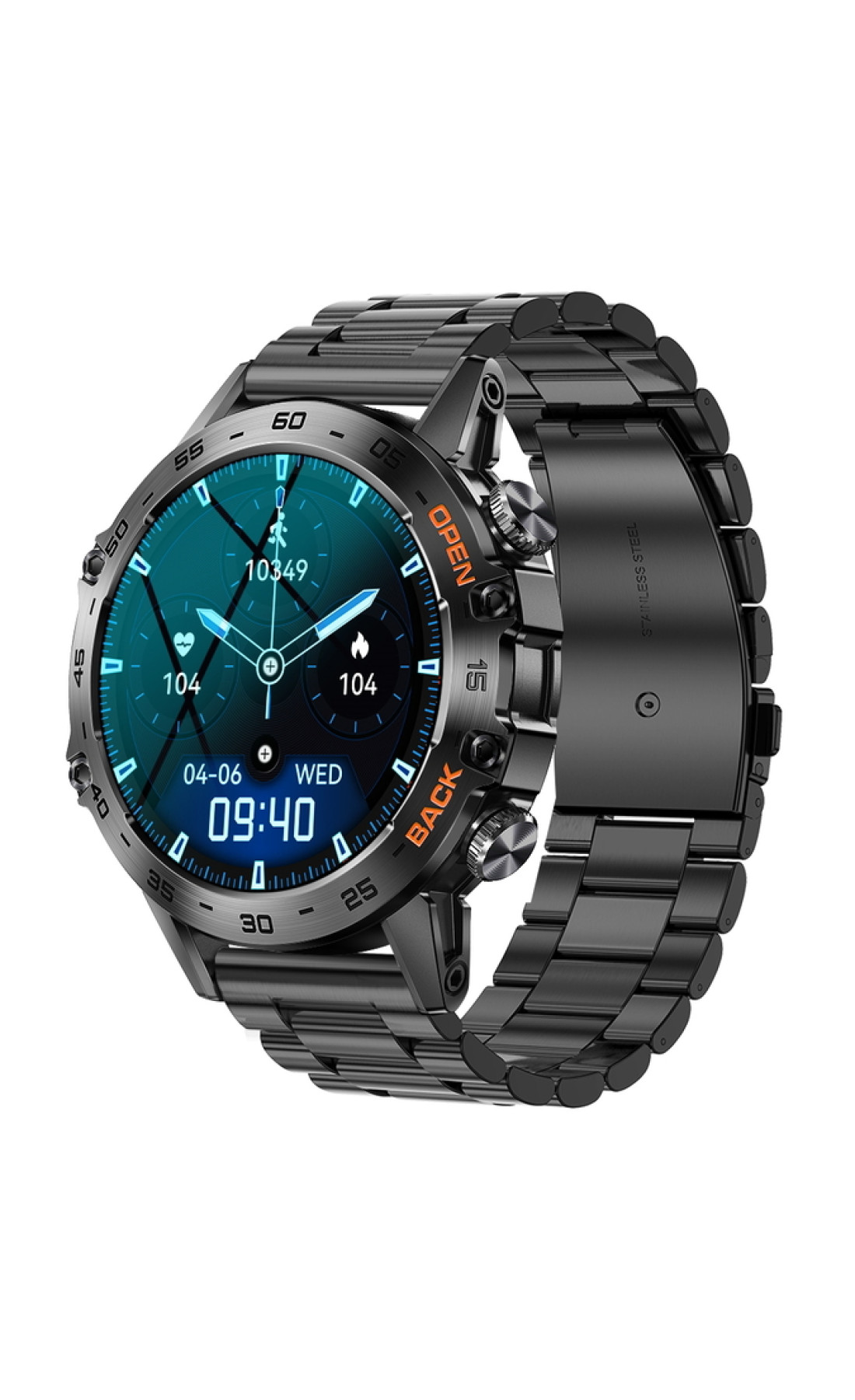 Смарт годинник  Smart Delta K52 Black, 2 ремінці