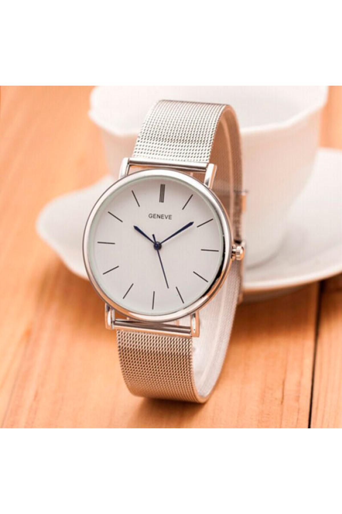 Жіночий годинник  Geneva Steel Silver УЦІНКА