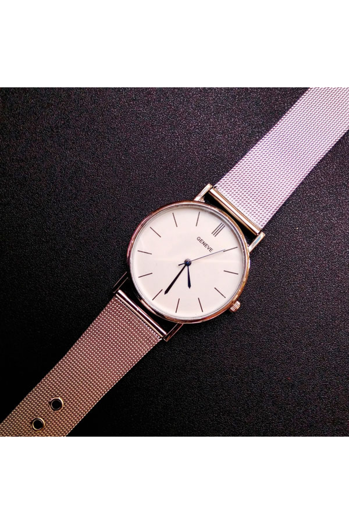 Жіночий годинник  Geneva Steel Silver УЦІНКА