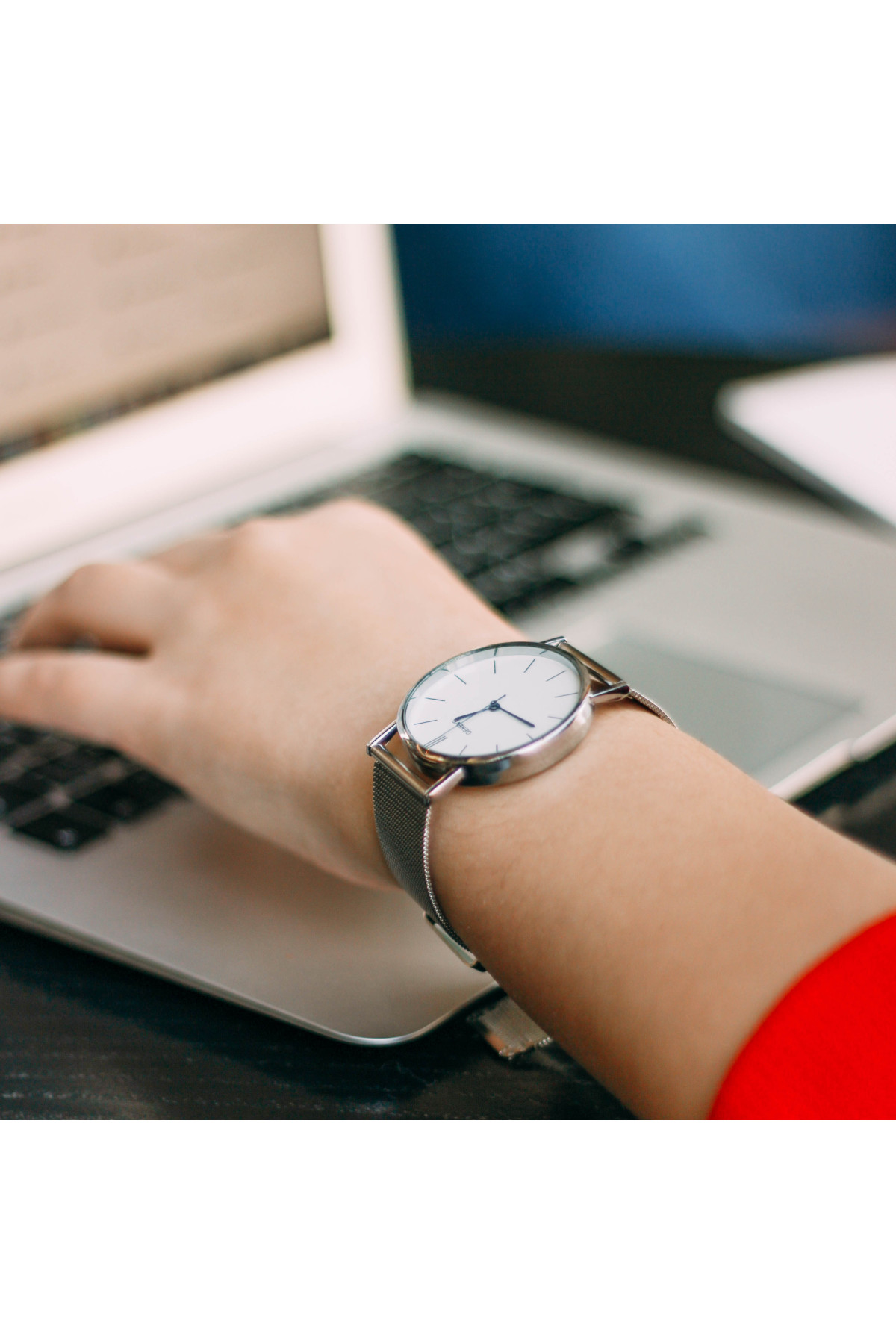 Жіночий годинник  Geneva Steel Silver УЦІНКА