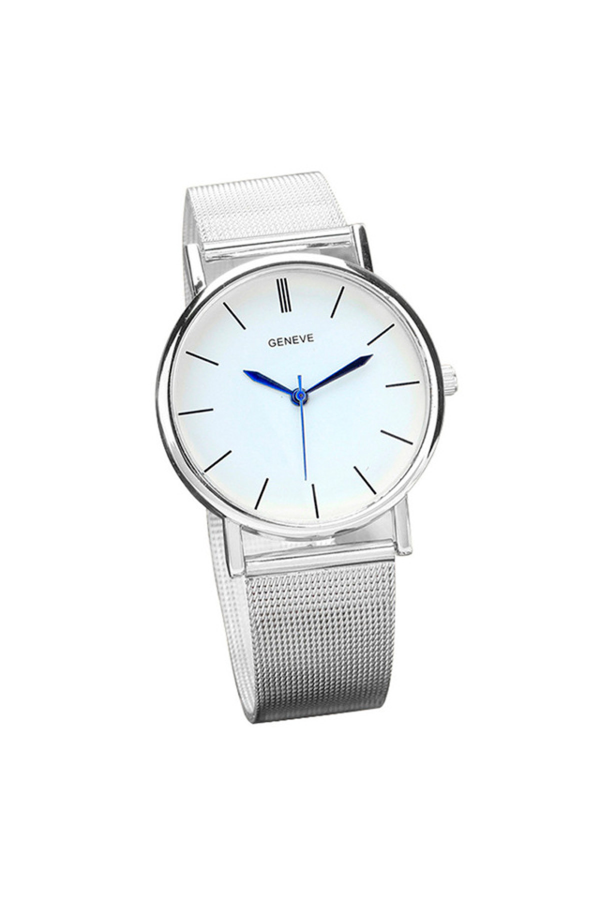 Жіночий годинник  Geneva Steel Silver УЦІНКА