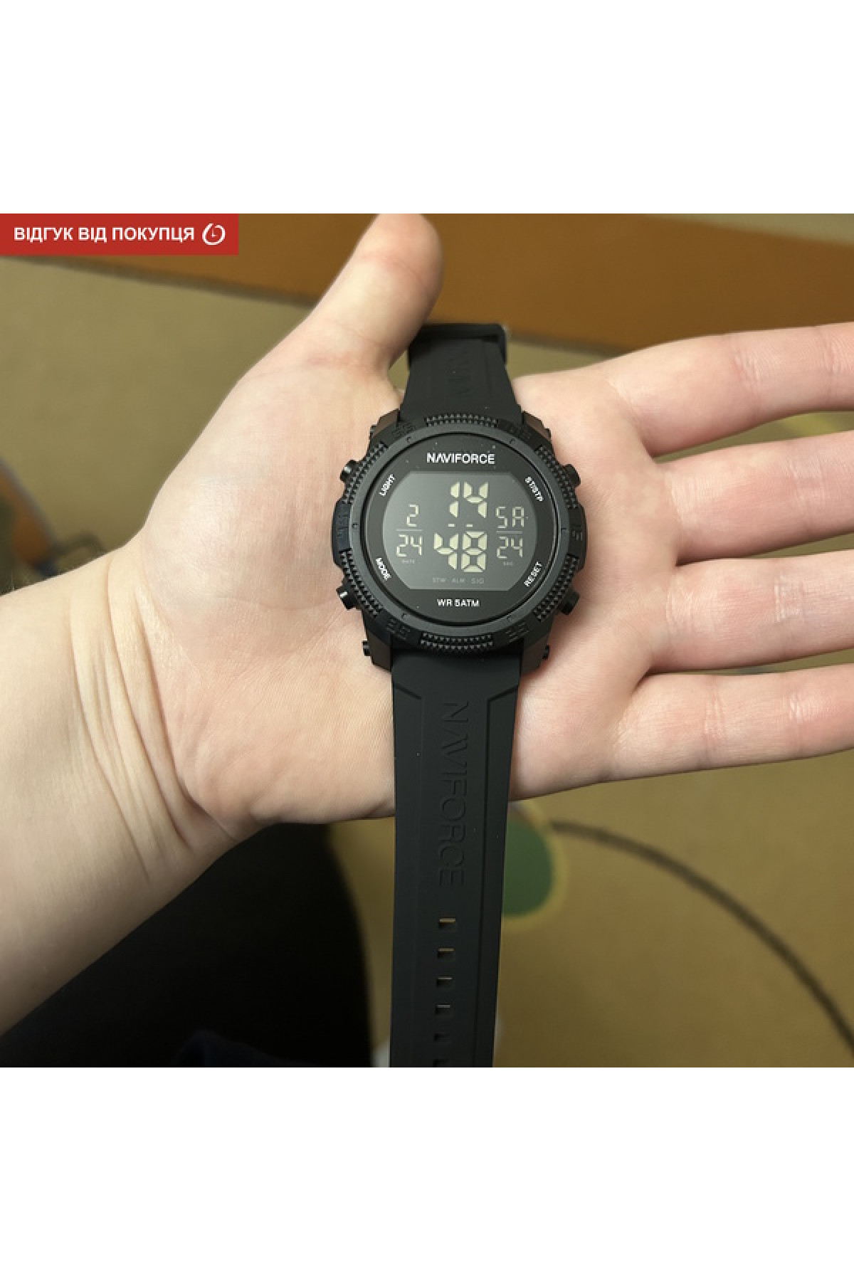 Чоловічий годинник  Naviforce Europe Black