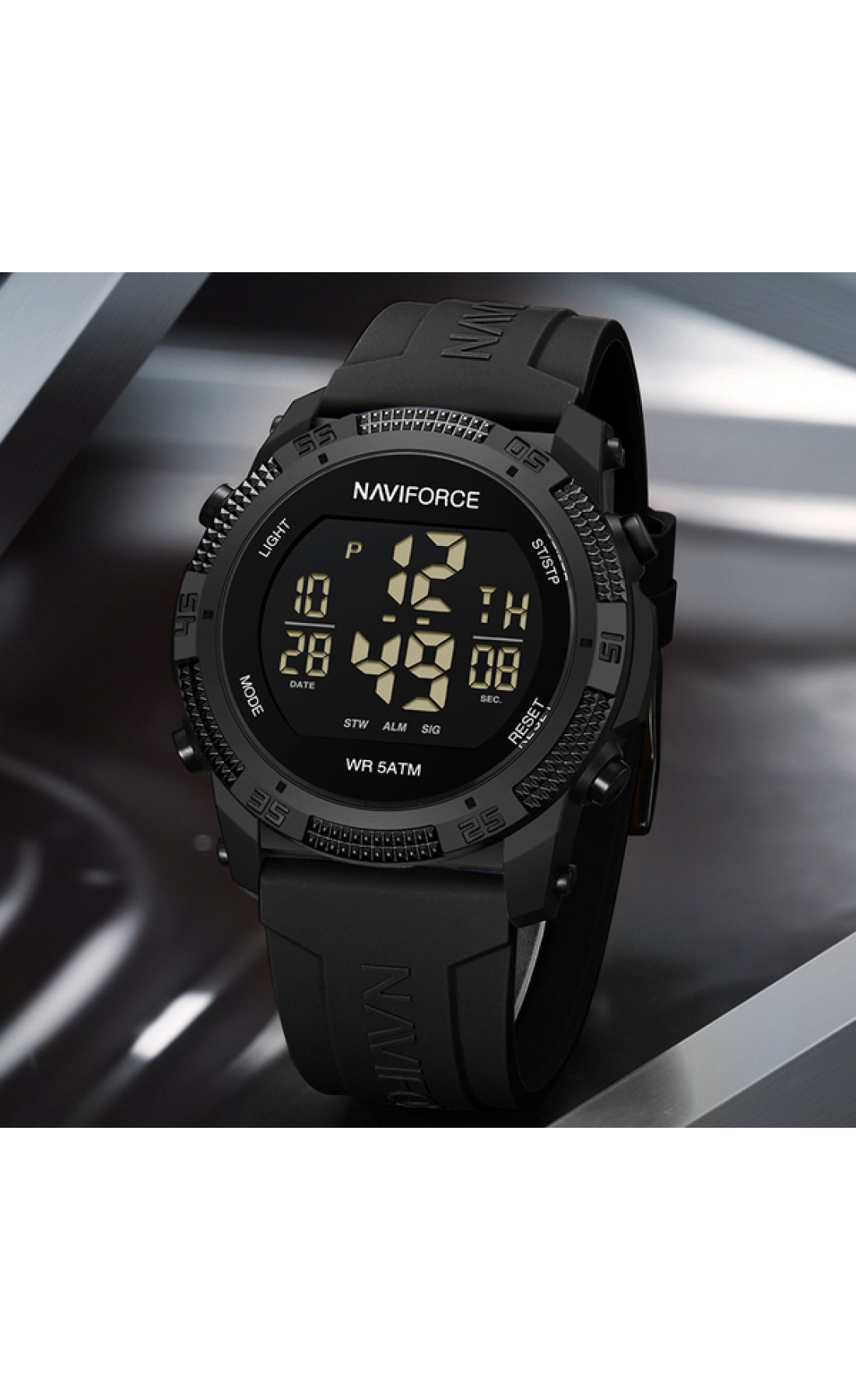 Чоловічий годинник  Naviforce Europe Black