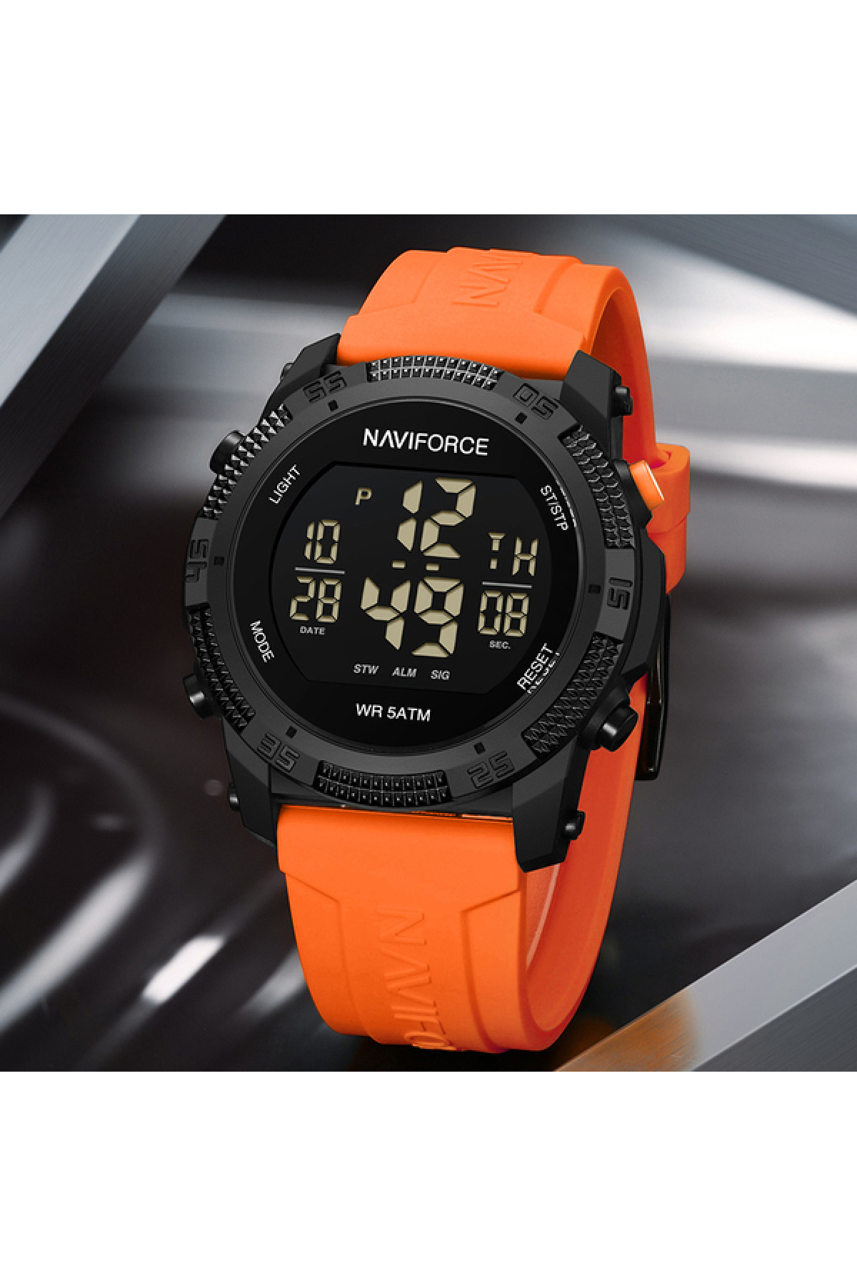 Чоловічий годинник  Naviforce Europe Orange