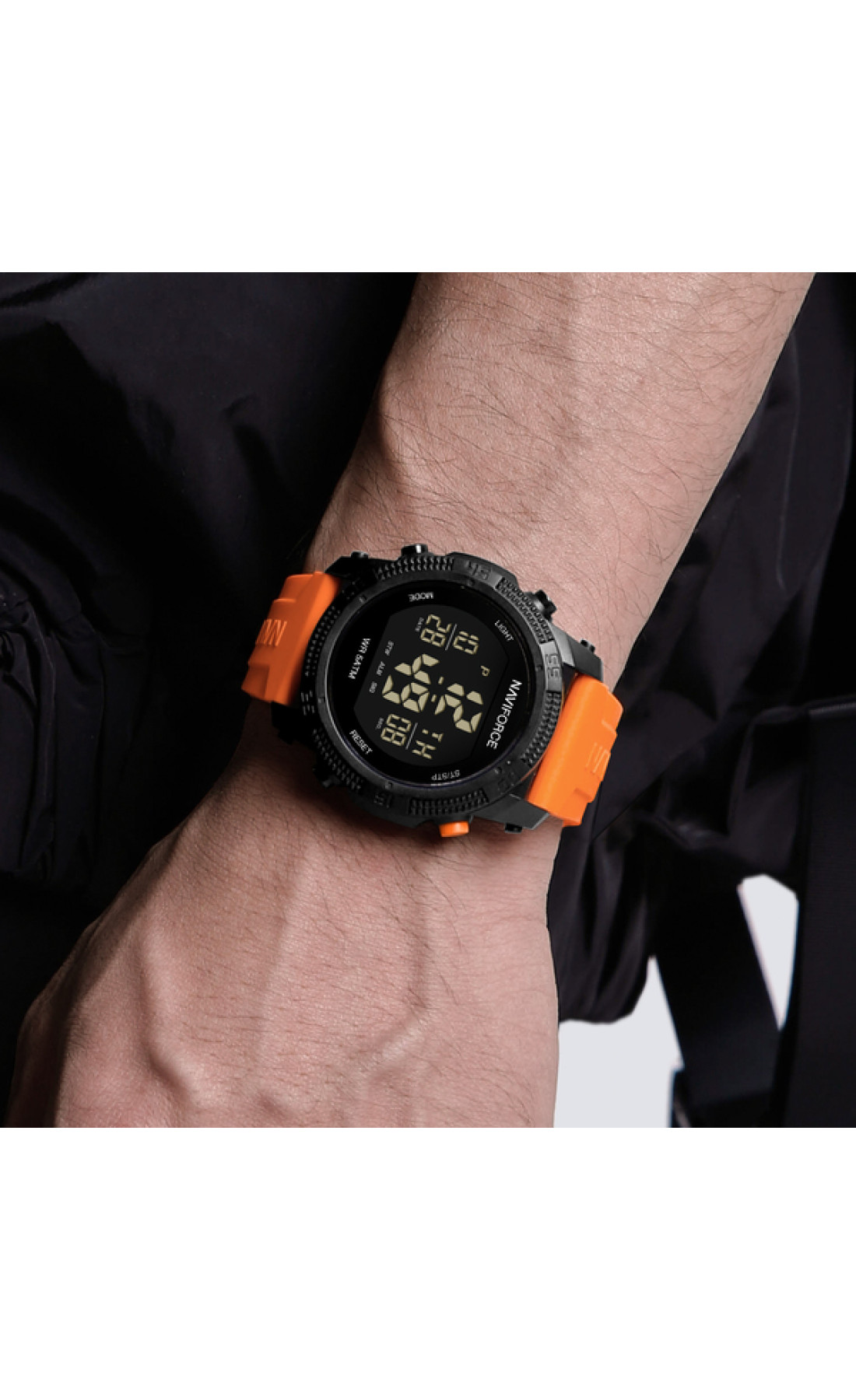 Чоловічий годинник  Naviforce Europe Orange