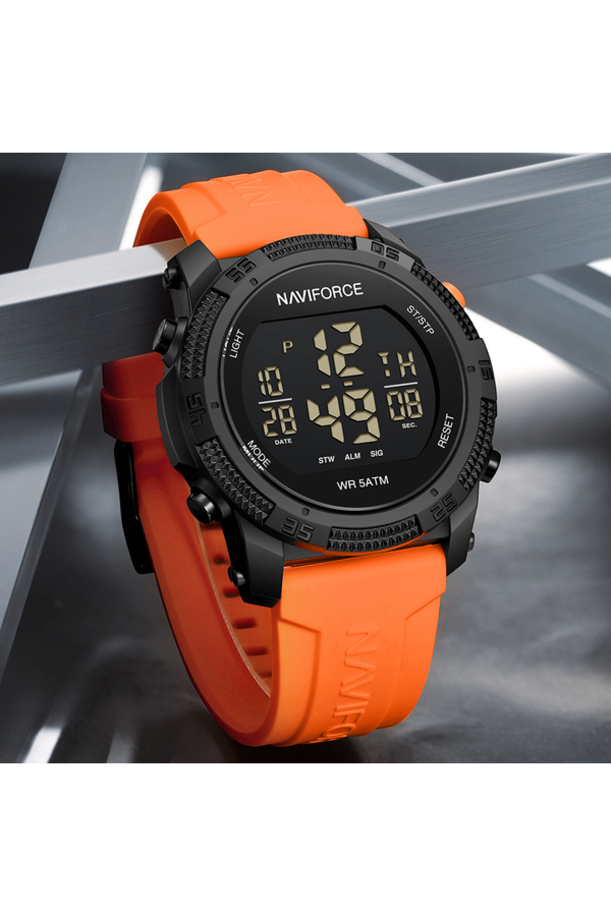 Чоловічий годинник  Naviforce Europe Orange