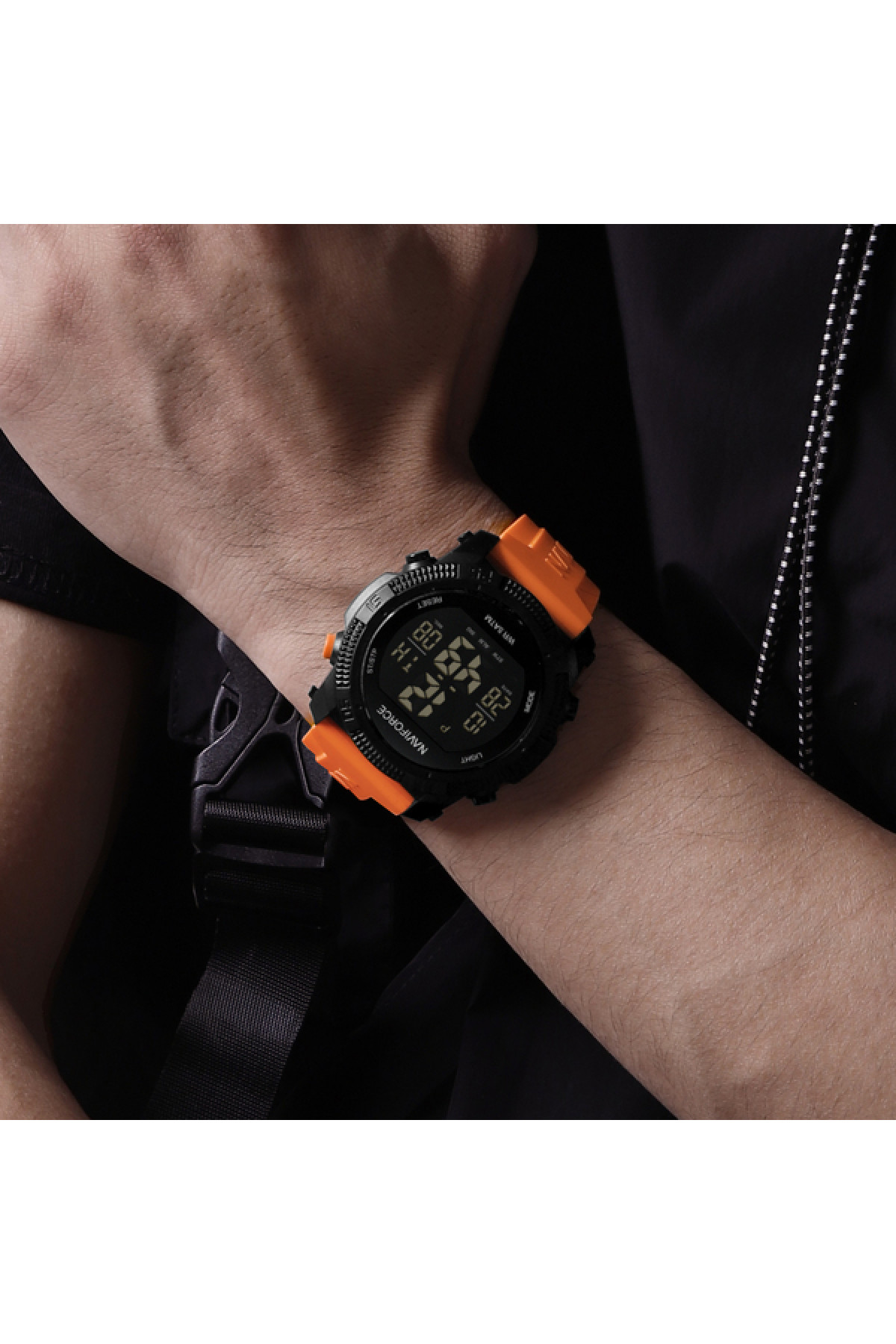 Чоловічий годинник  Naviforce Europe Orange