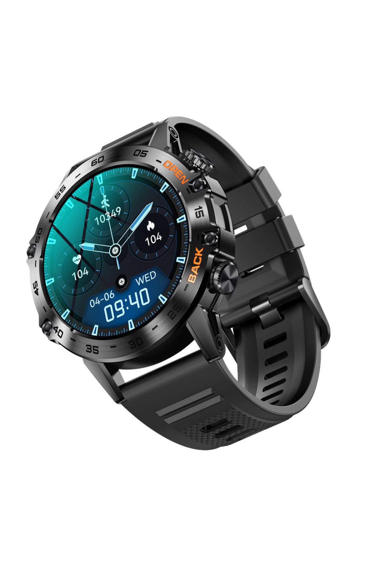 Смарт годинник  Smart Delta K52 Black Rubber, 2 ремінці