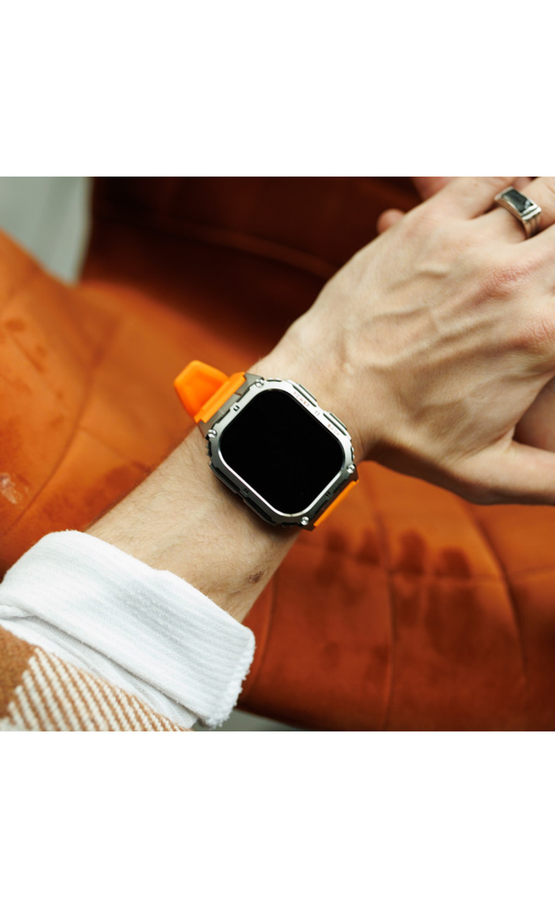 Смарт годинник  Smart Respect X Orange з компасом