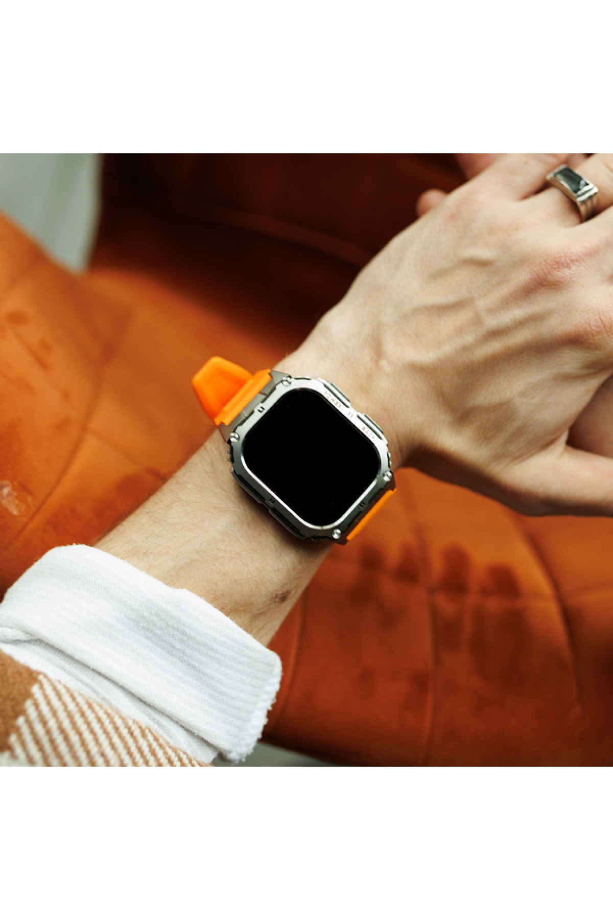 Смарт годинник  Smart Respect X Orange з компасом