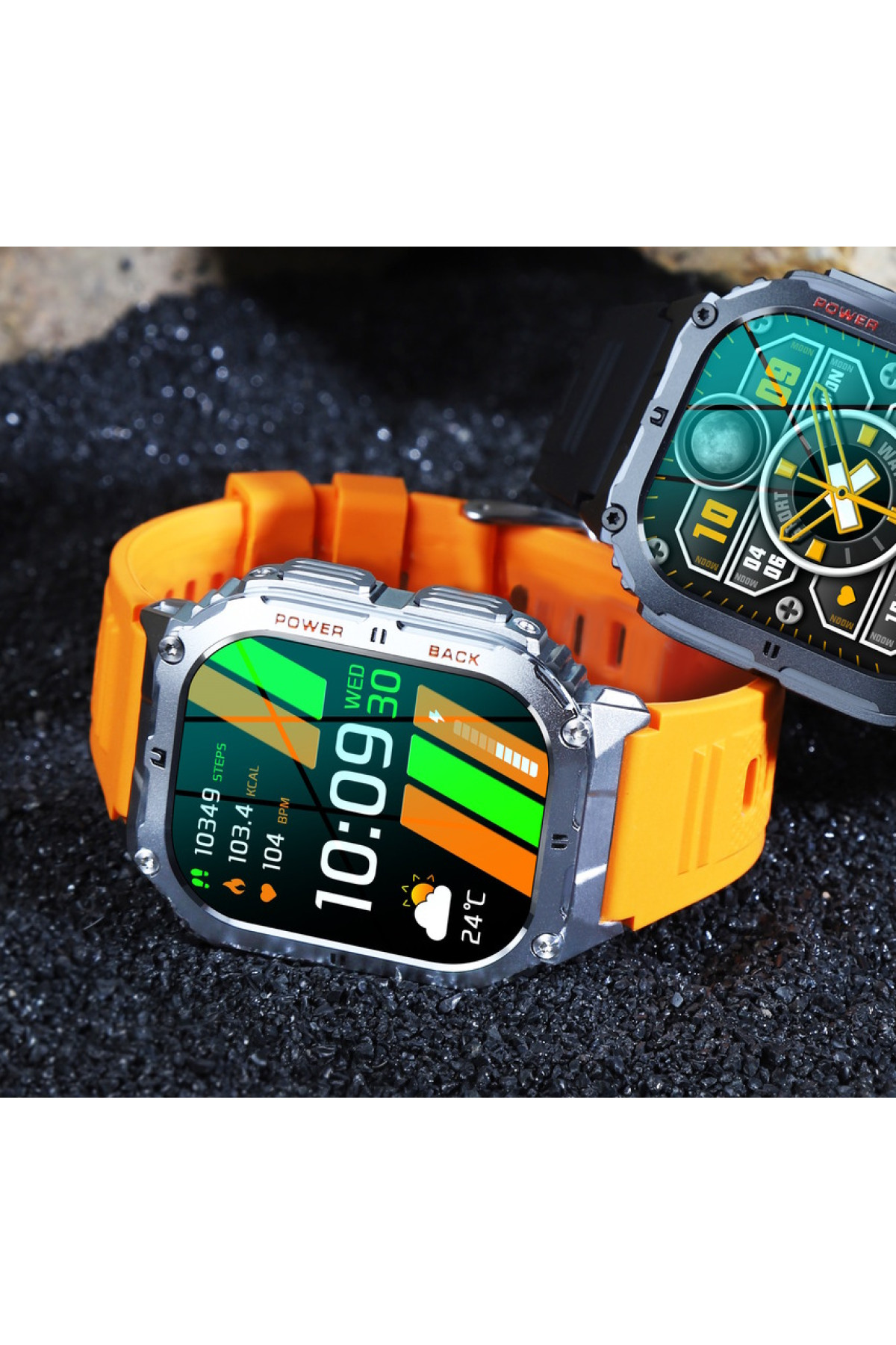 Смарт годинник  Smart Respect X Orange з компасом